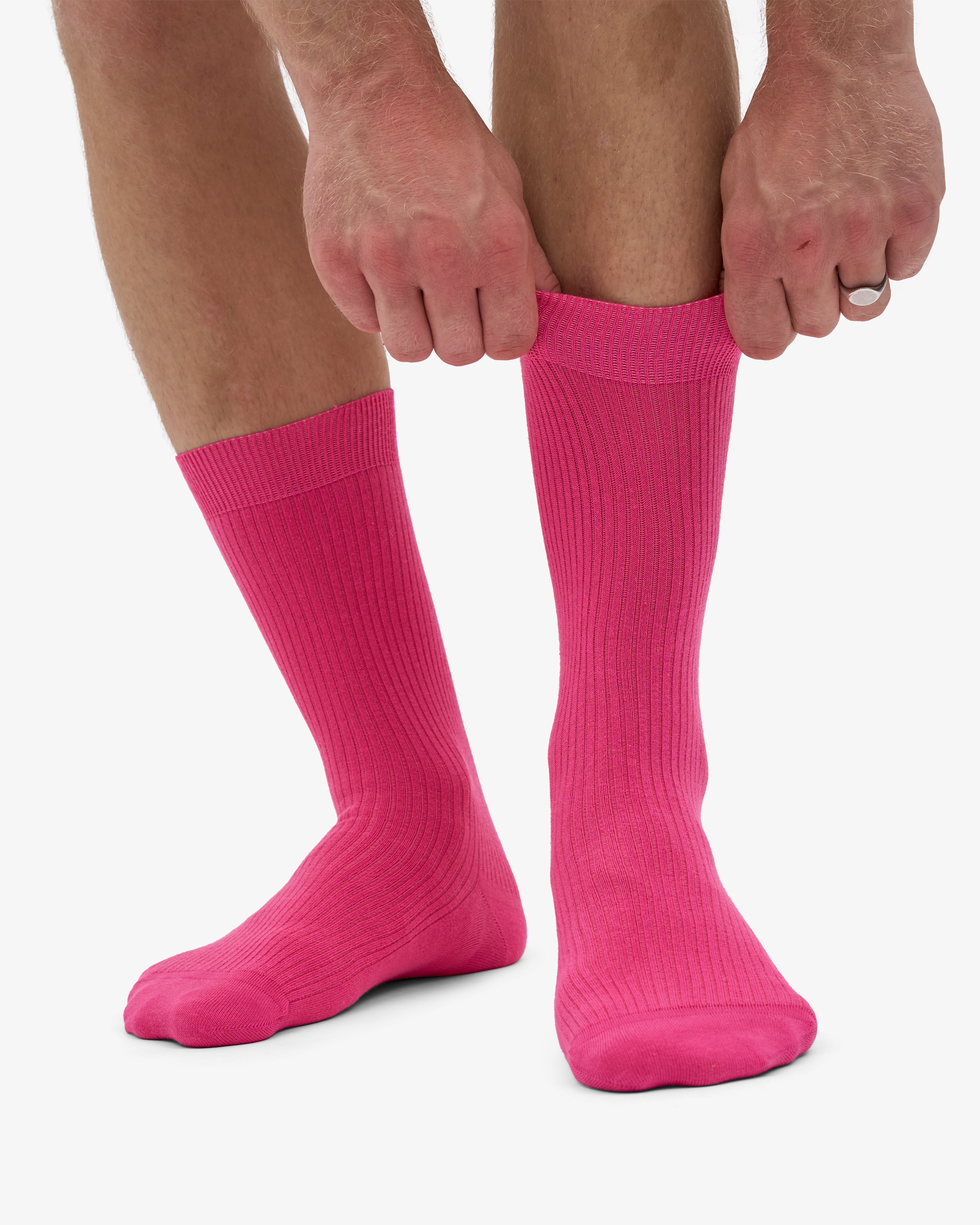 Classic Organic Sock - Bubblegum Pink (3-Pack)