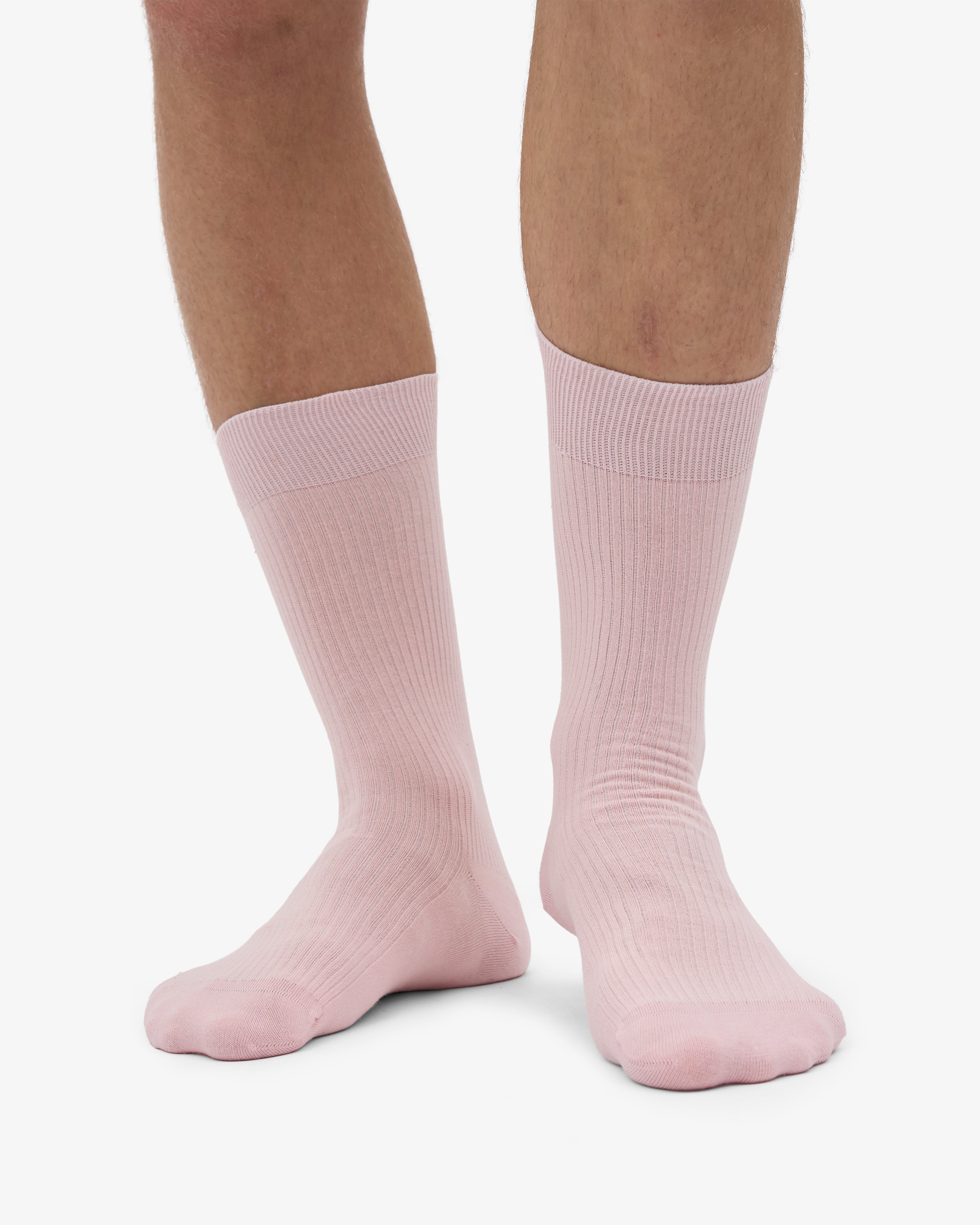 Classic Organic Sock - Faded Pink