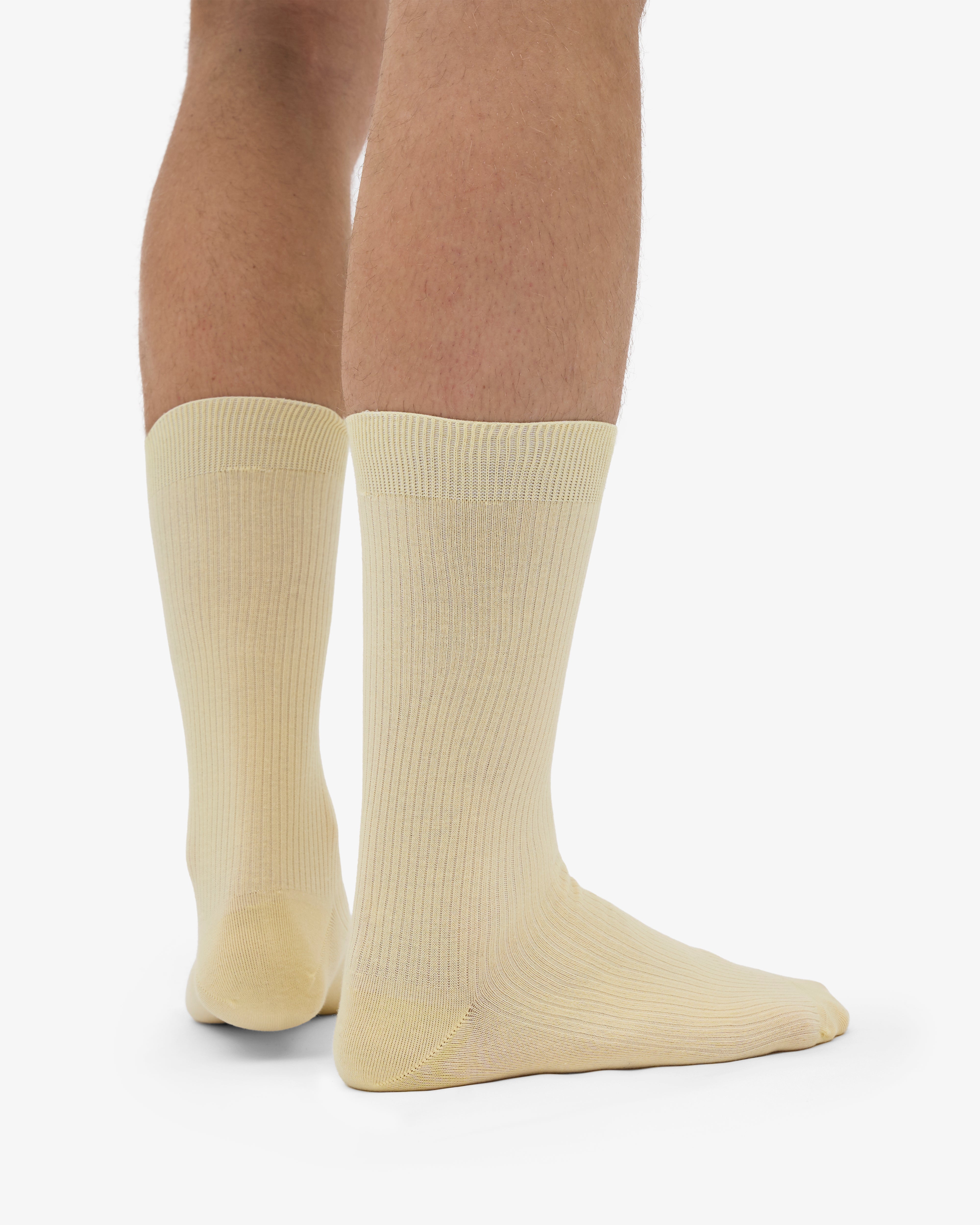 Classic Organic Sock - Soft Yellow
