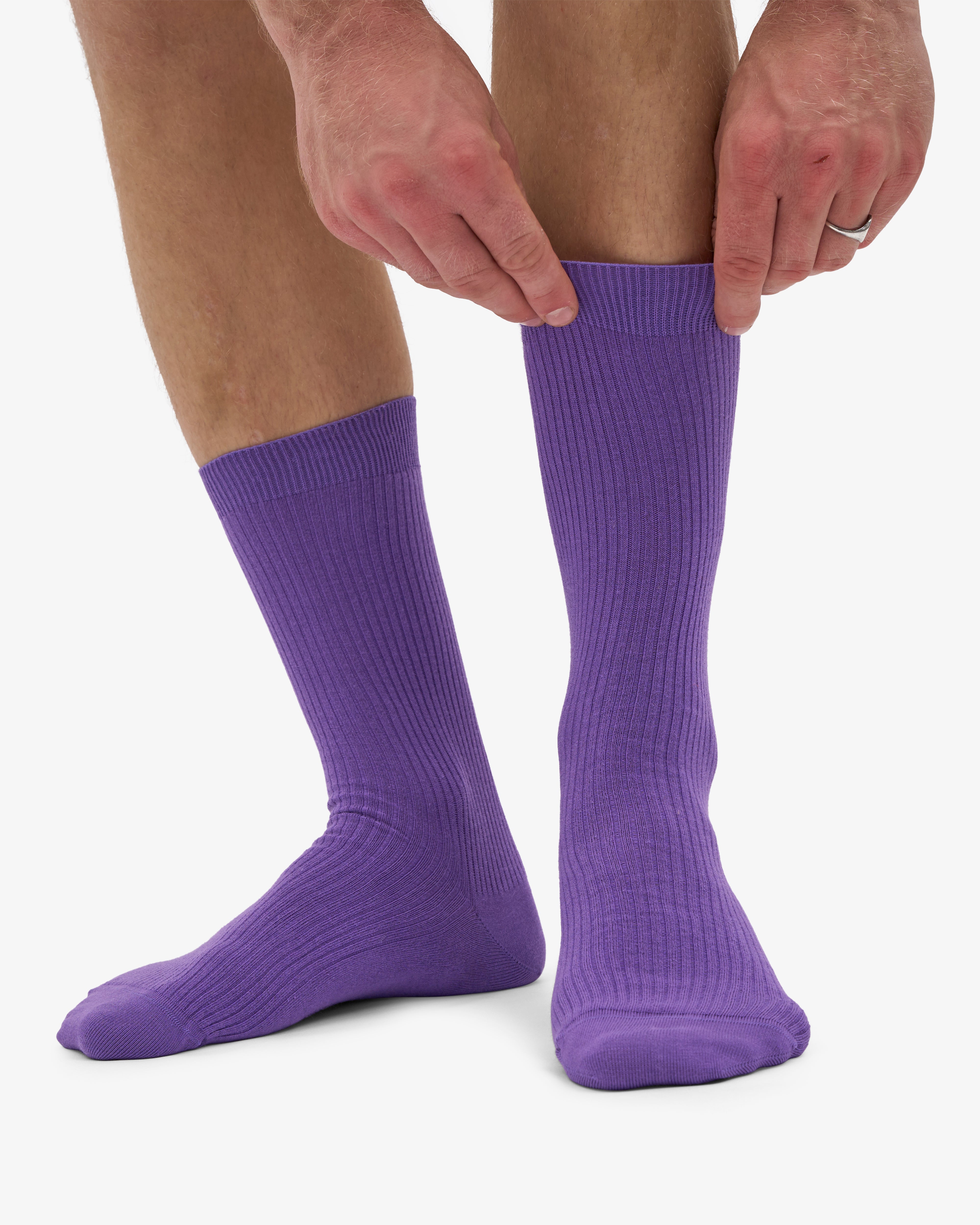 Classic Organic Sock - Ultra Violet