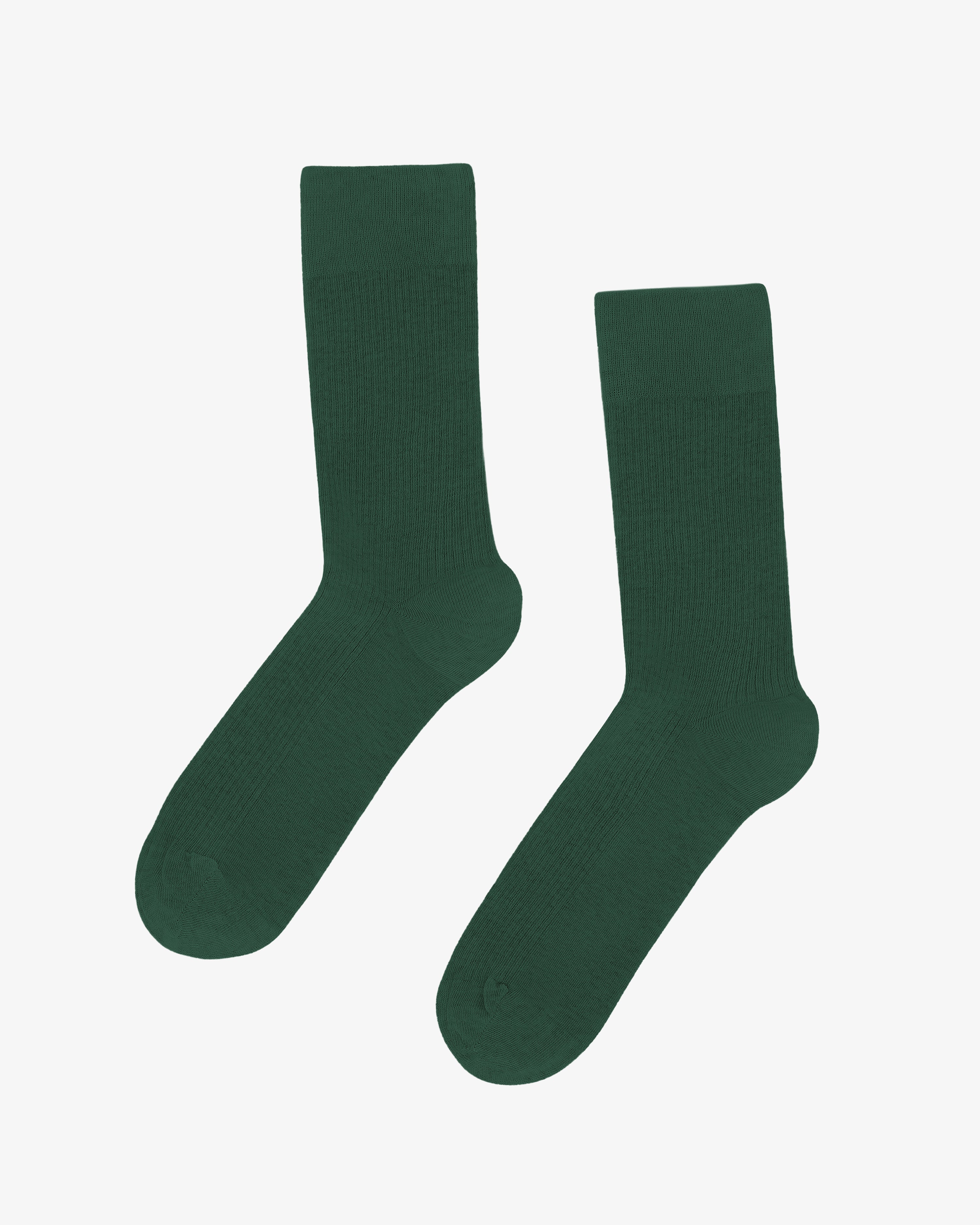 Women Classic Organic Sock - Emerald Green