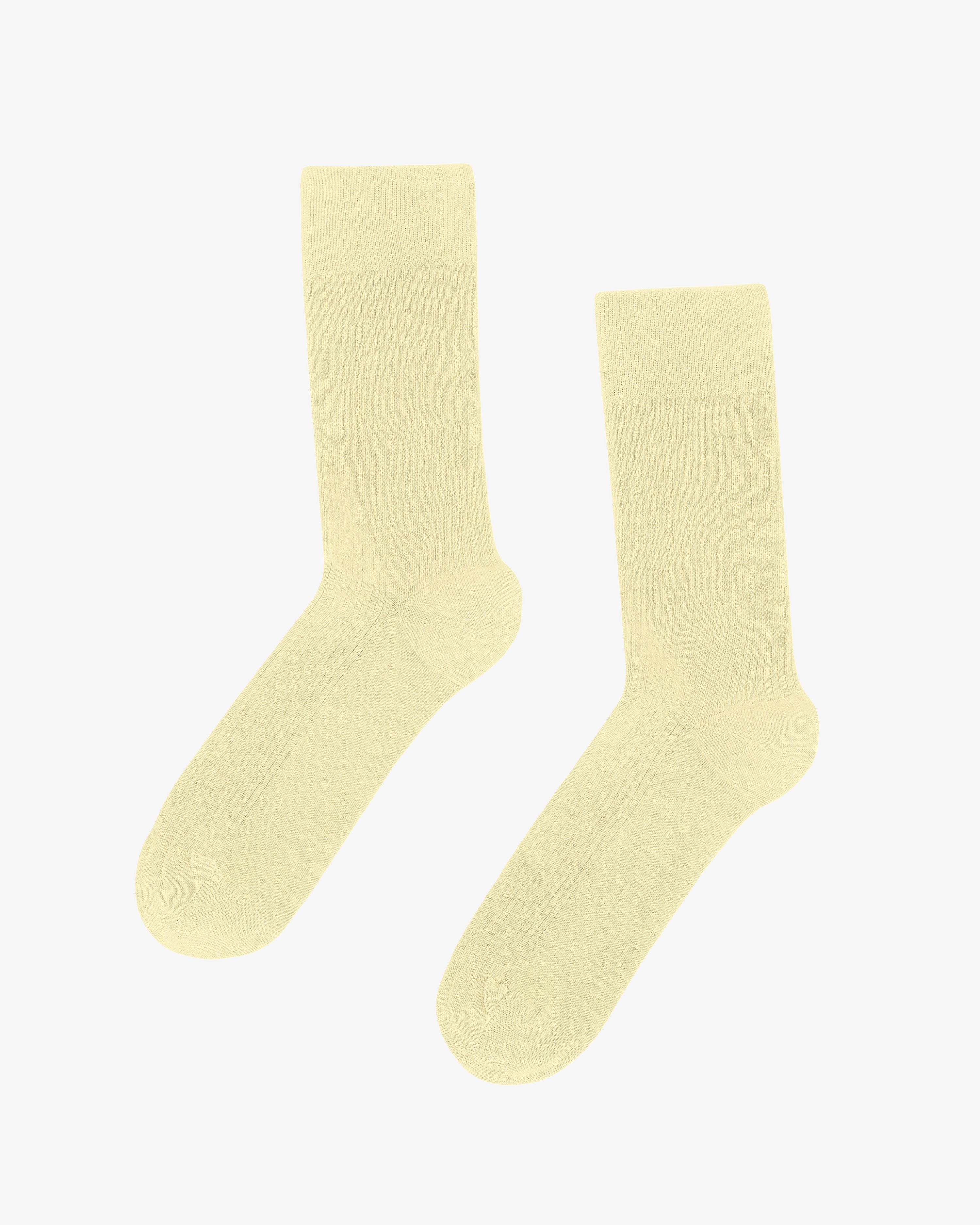 Women Classic Organic Sock - Soft Yellow