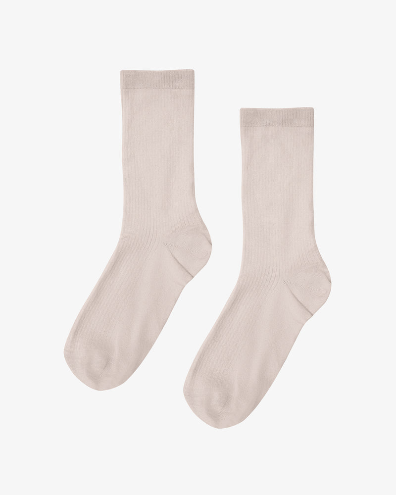 Organic Active Sock - Ivory White