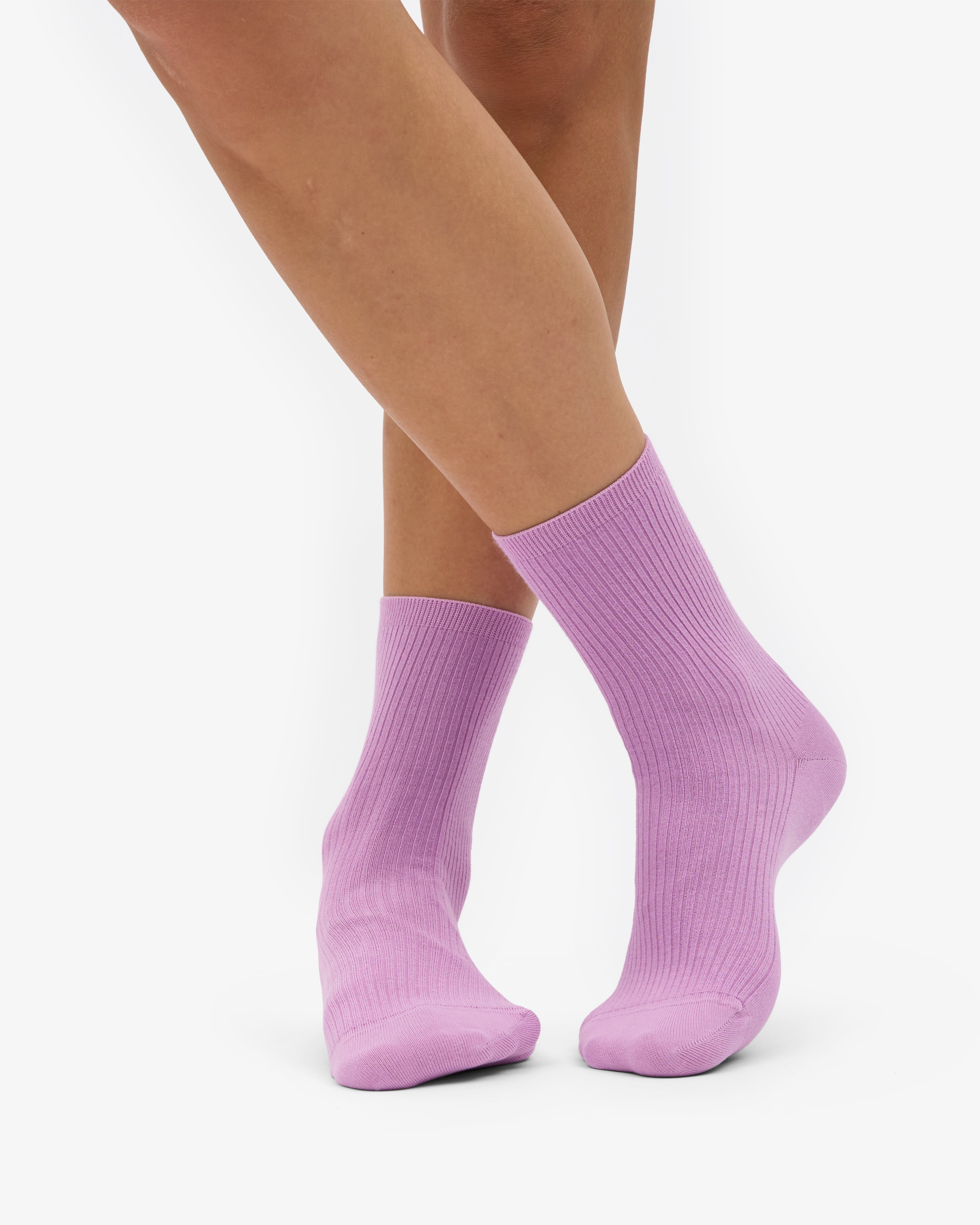 Women Classic Organic Sock - Cherry Blossom