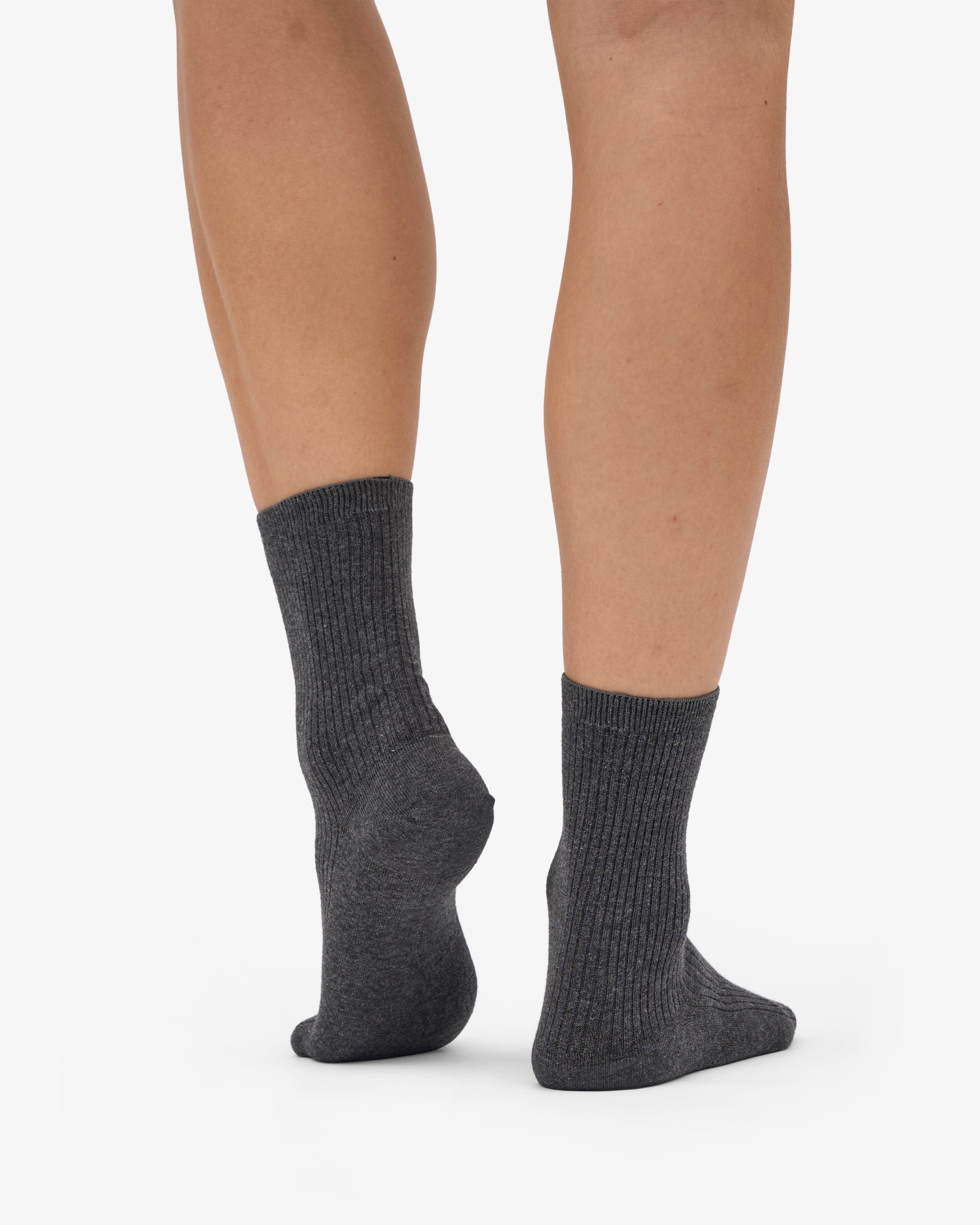 Women Classic Organic Sock - Lava Grey