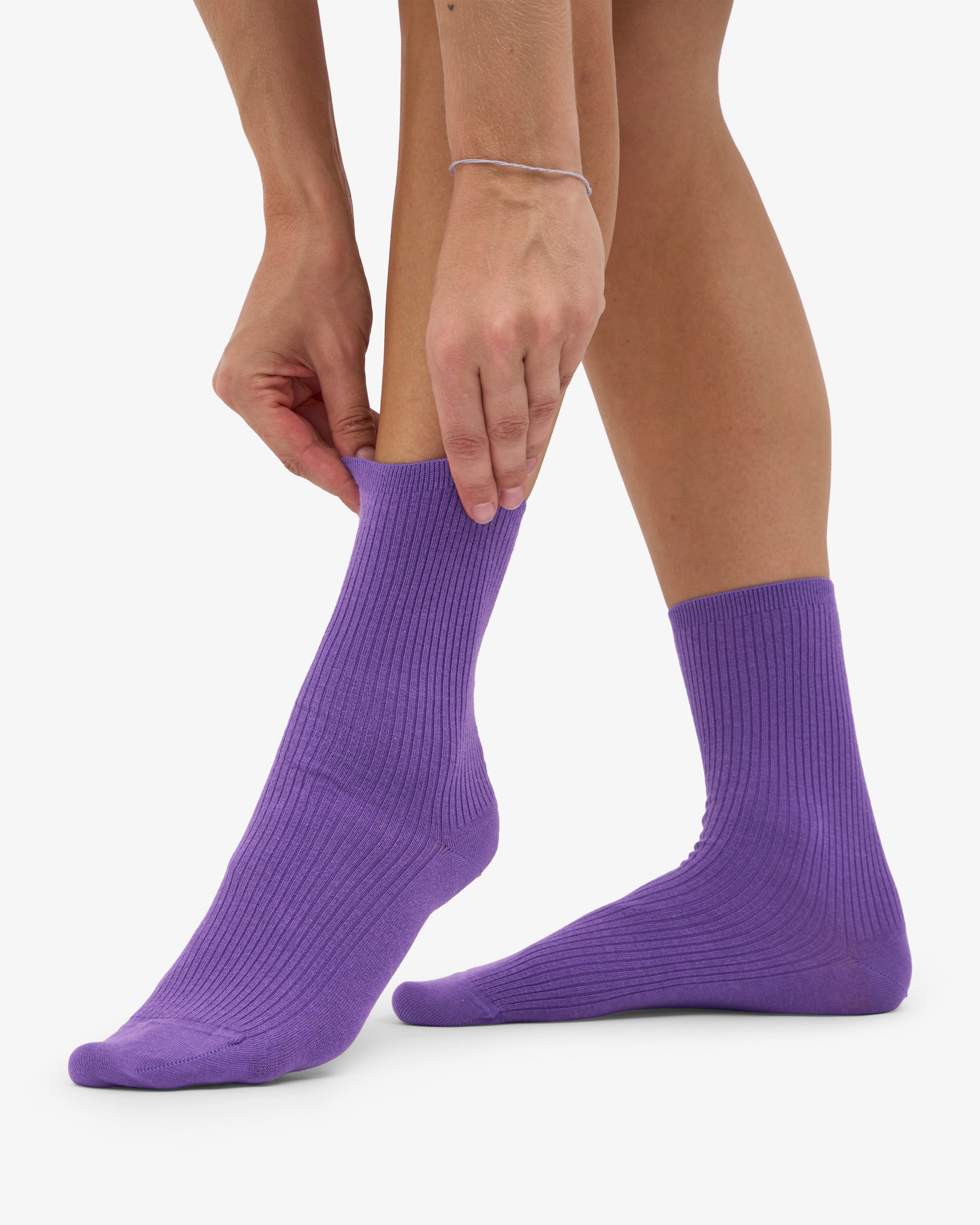 Women Classic Organic Sock - Ultra Violet