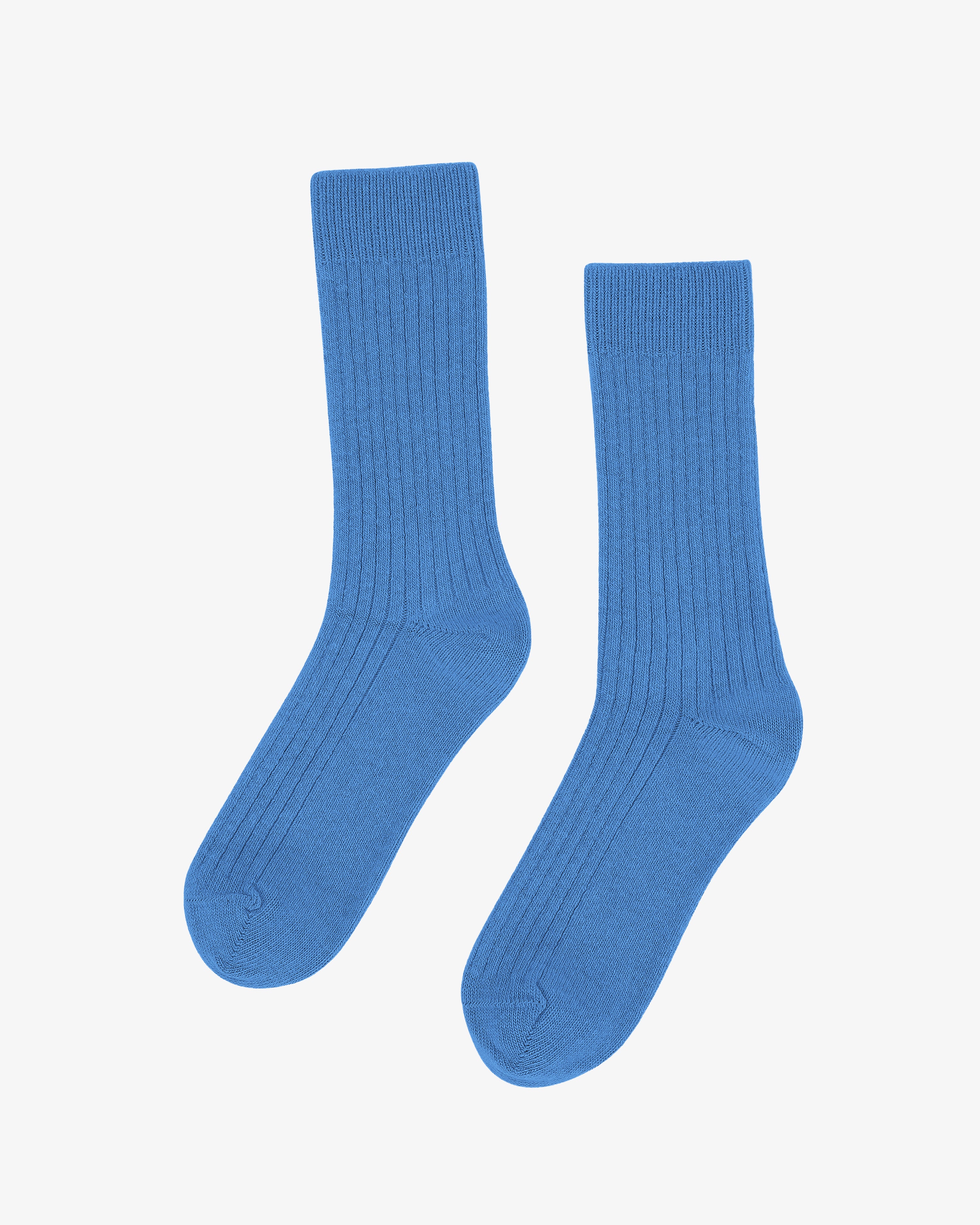 Merino Wool Blend Sock - Pacific Blue