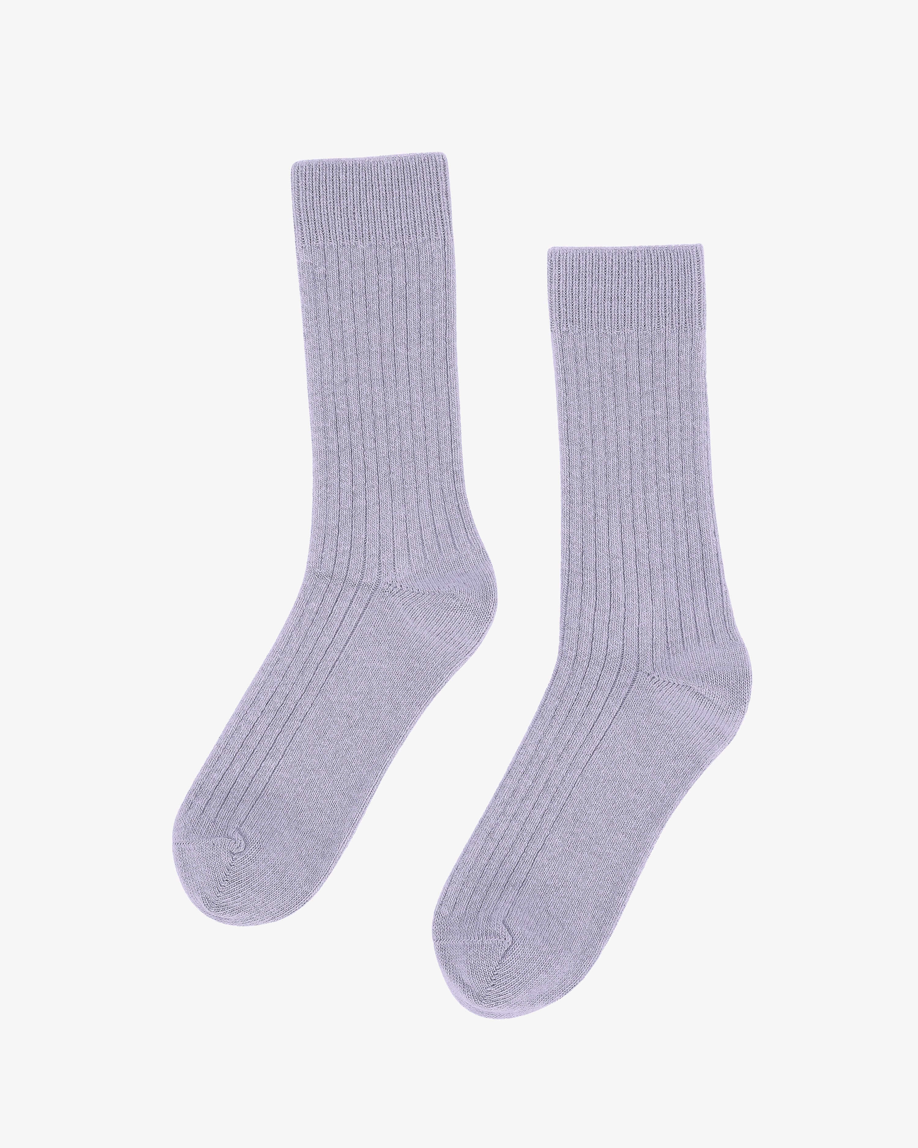 Merino Wool Blend Sock - Soft Lavender