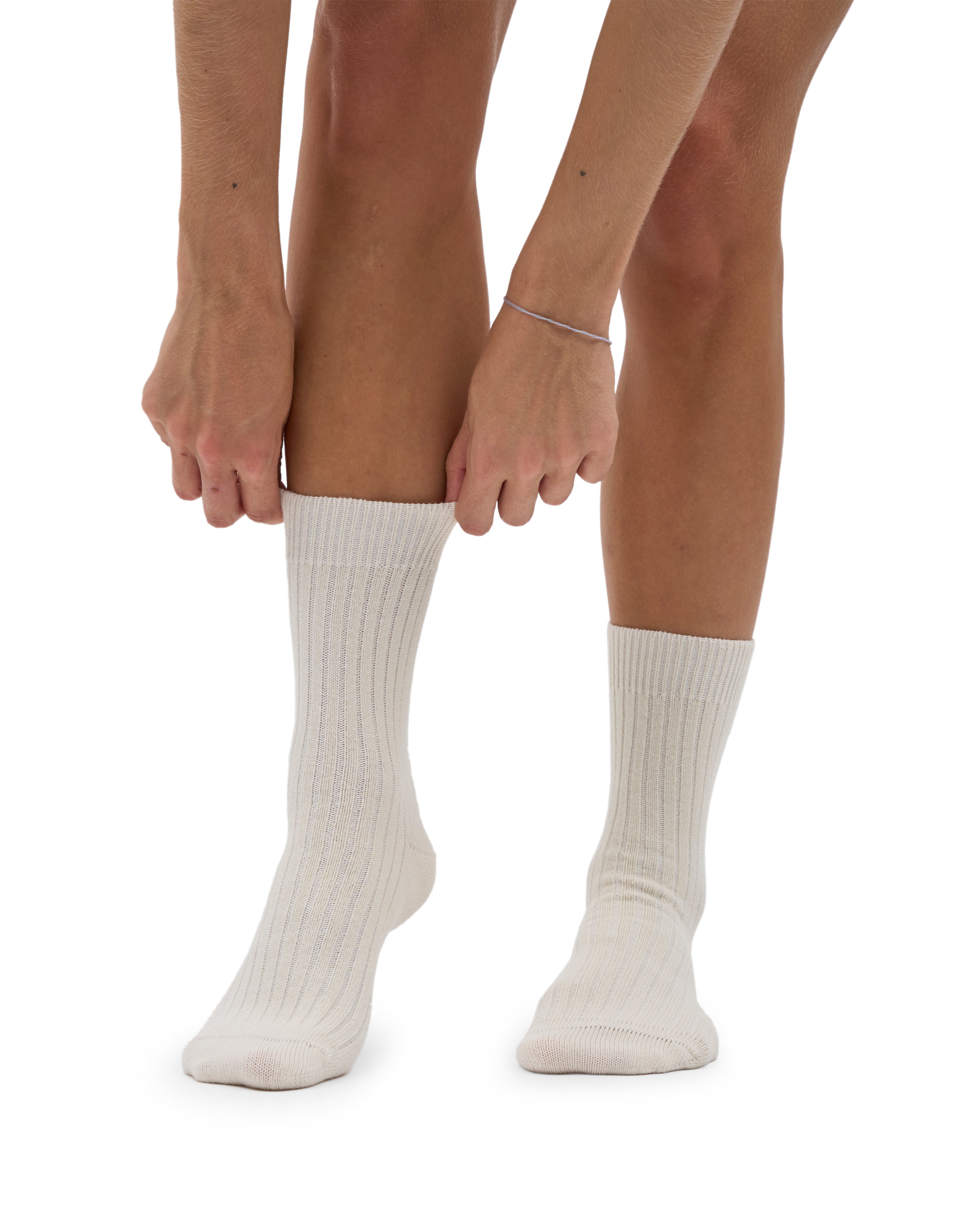 Merino Wool Blend Sock - Polar Blue