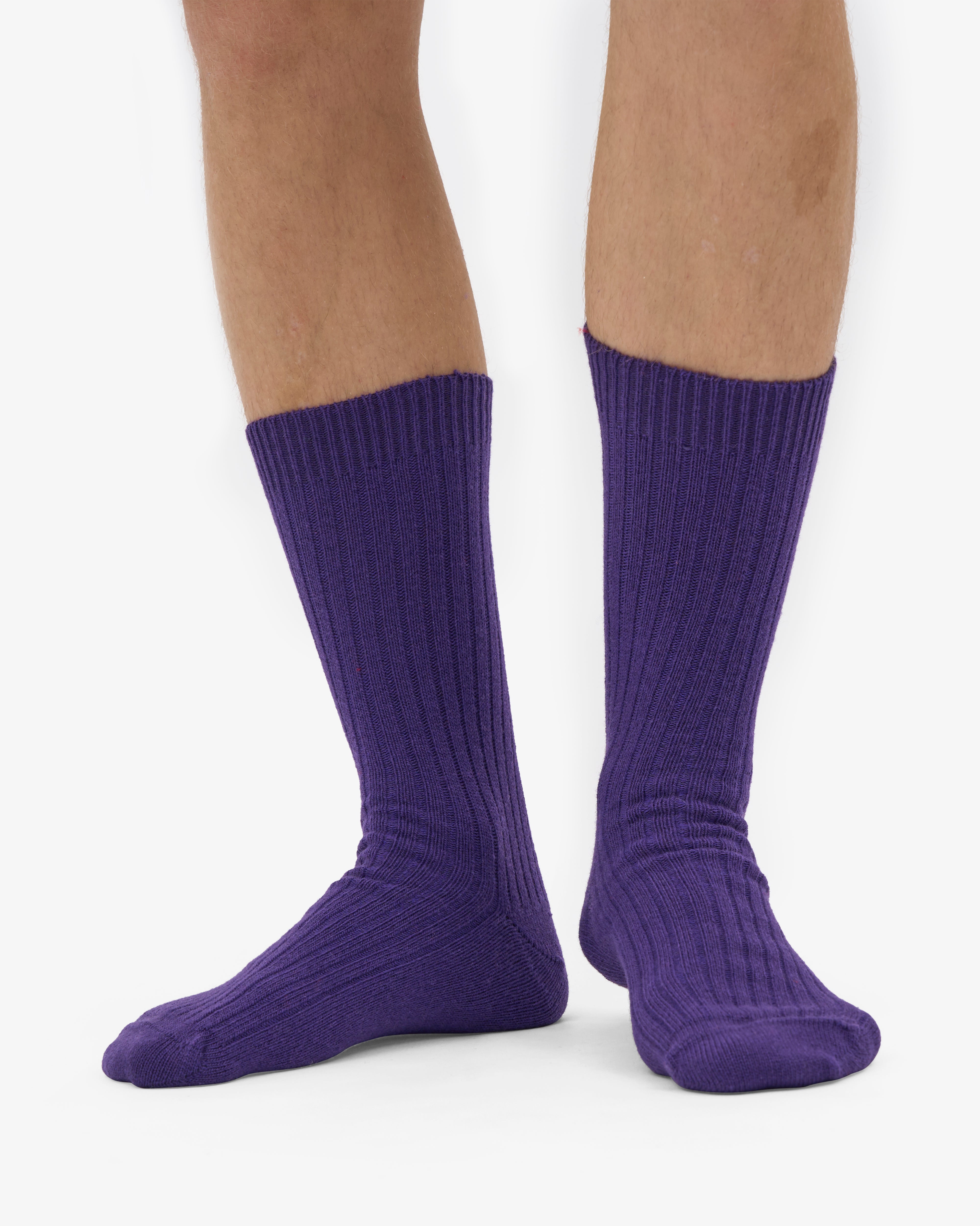 Merino Wool Blend Sock - Ultra Violet