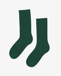 Organic Active Sock - Emerald Green