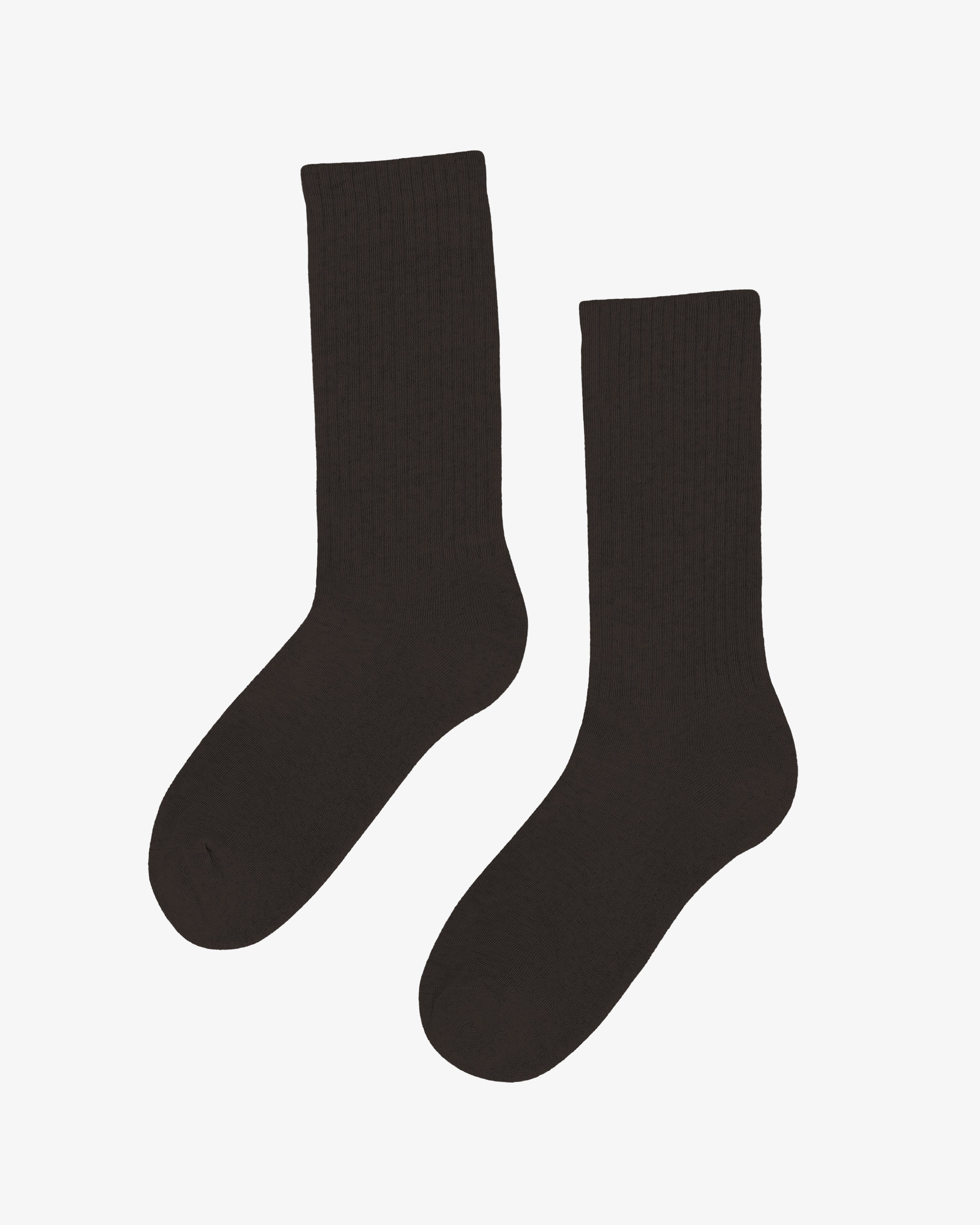 Organic Active Sock - Coffee Brown