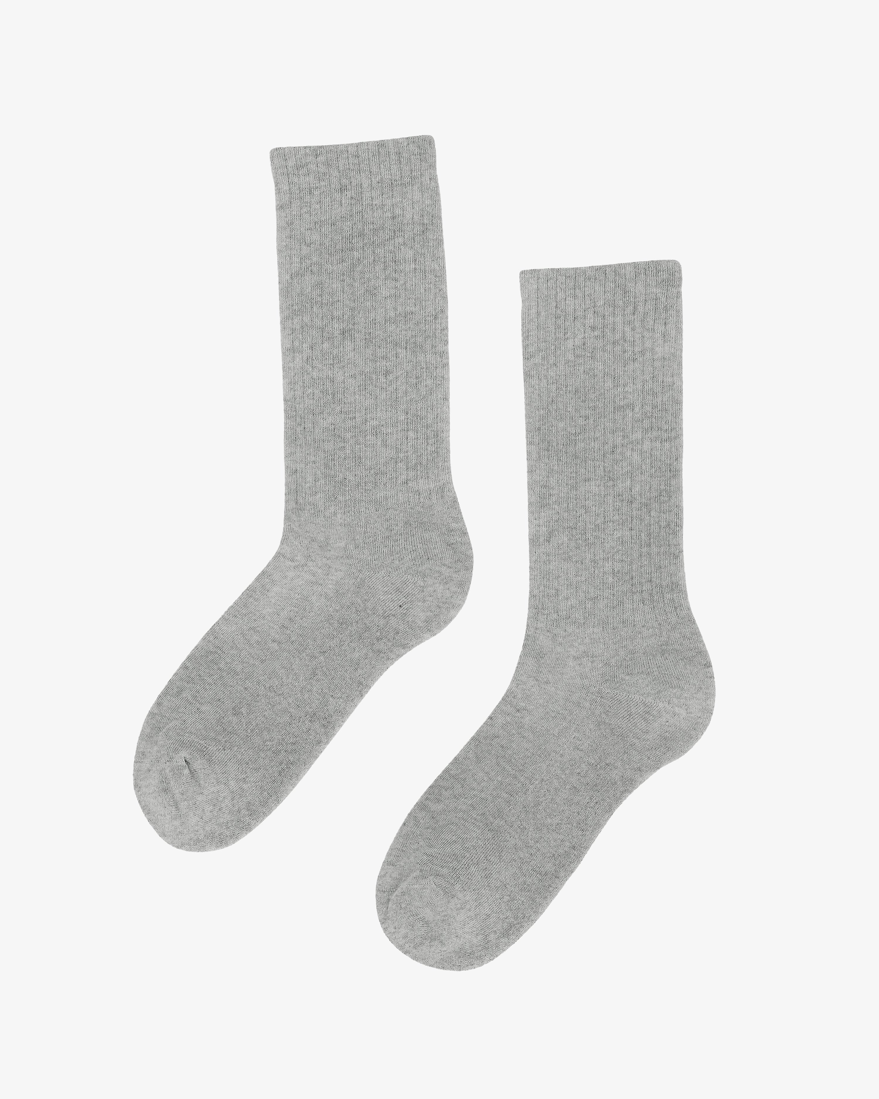 Organic Active Sock - Heather Grey