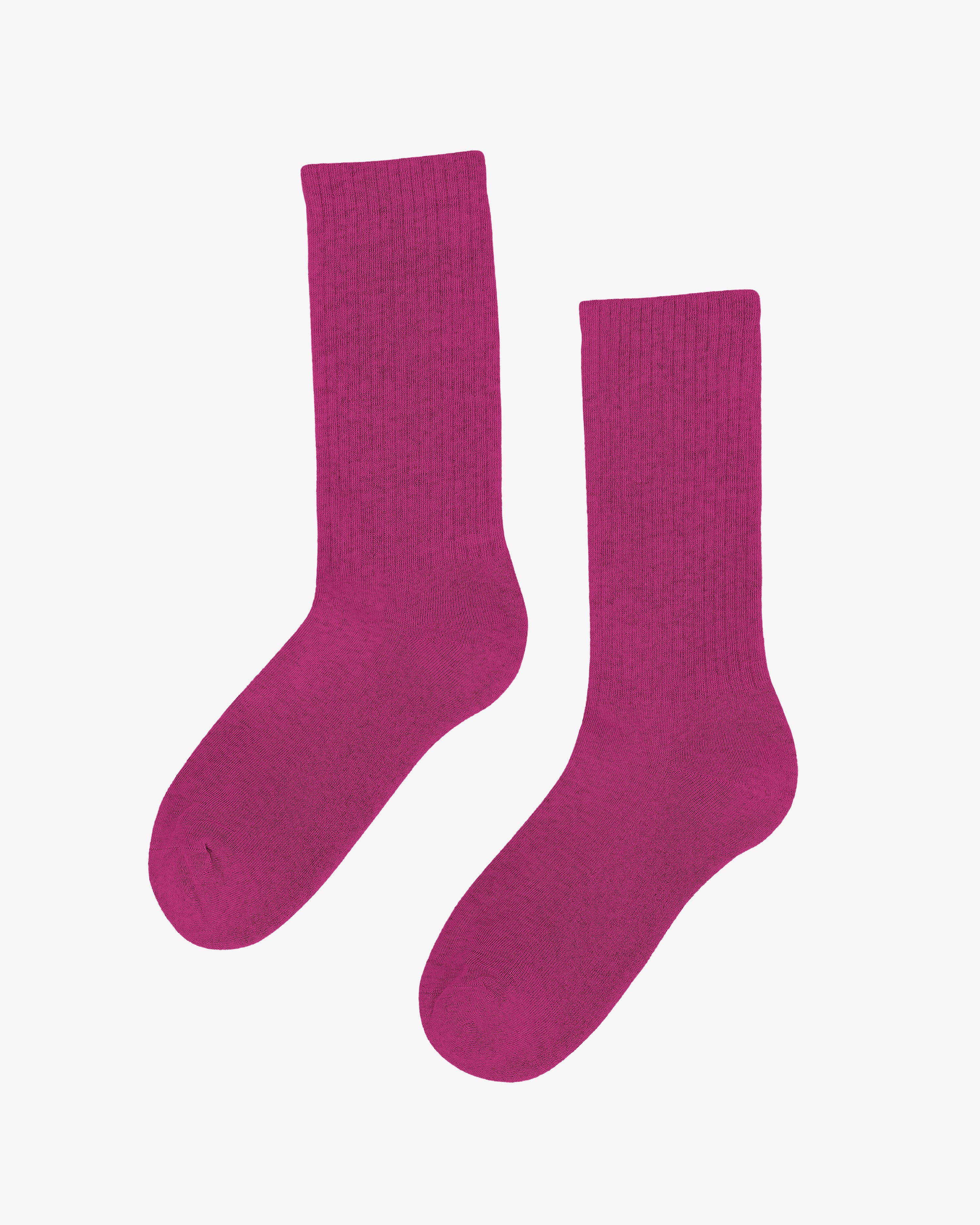 Organic Active Sock - Magenta Blaze