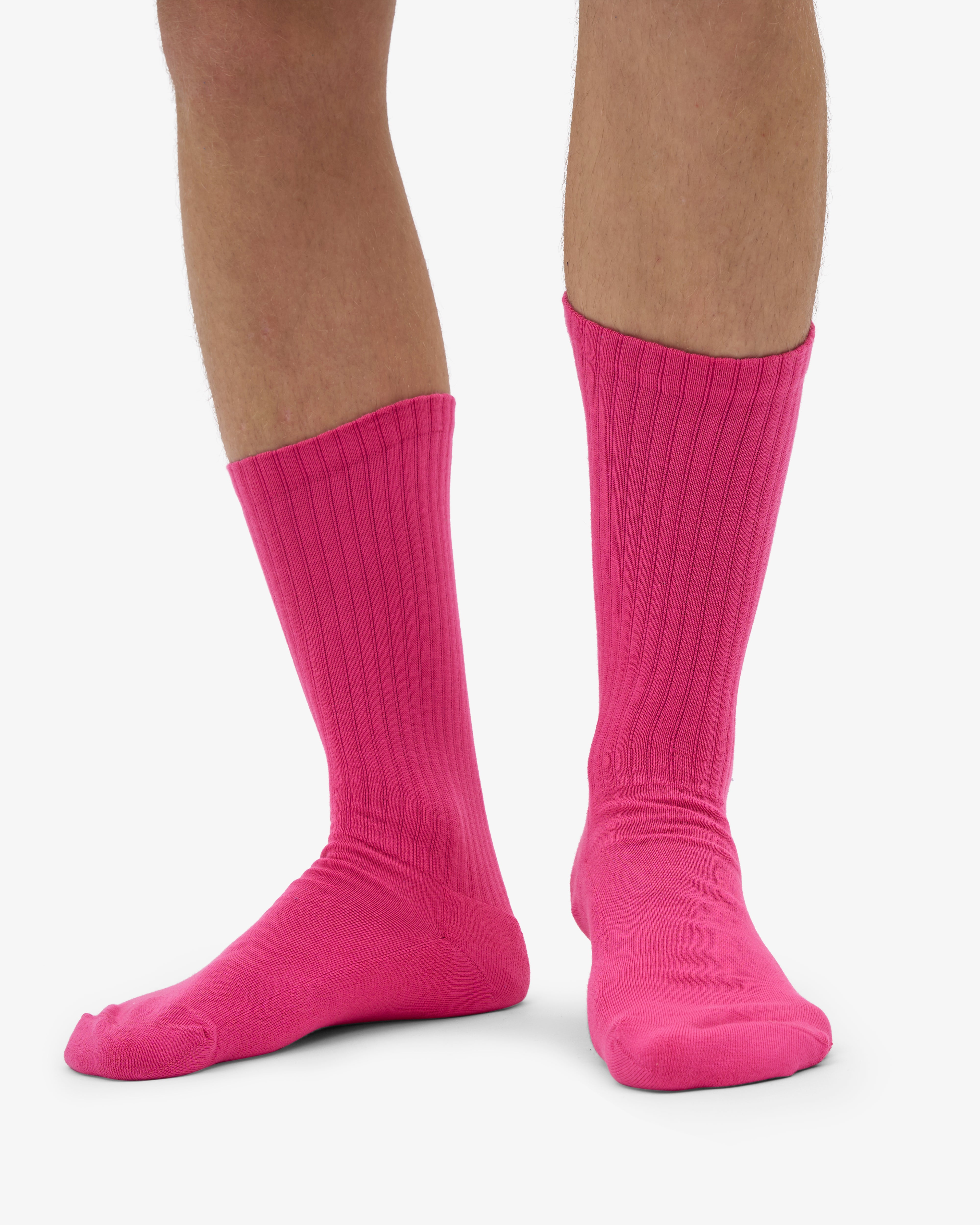Organic Active Sock - Bubblegum Pink
