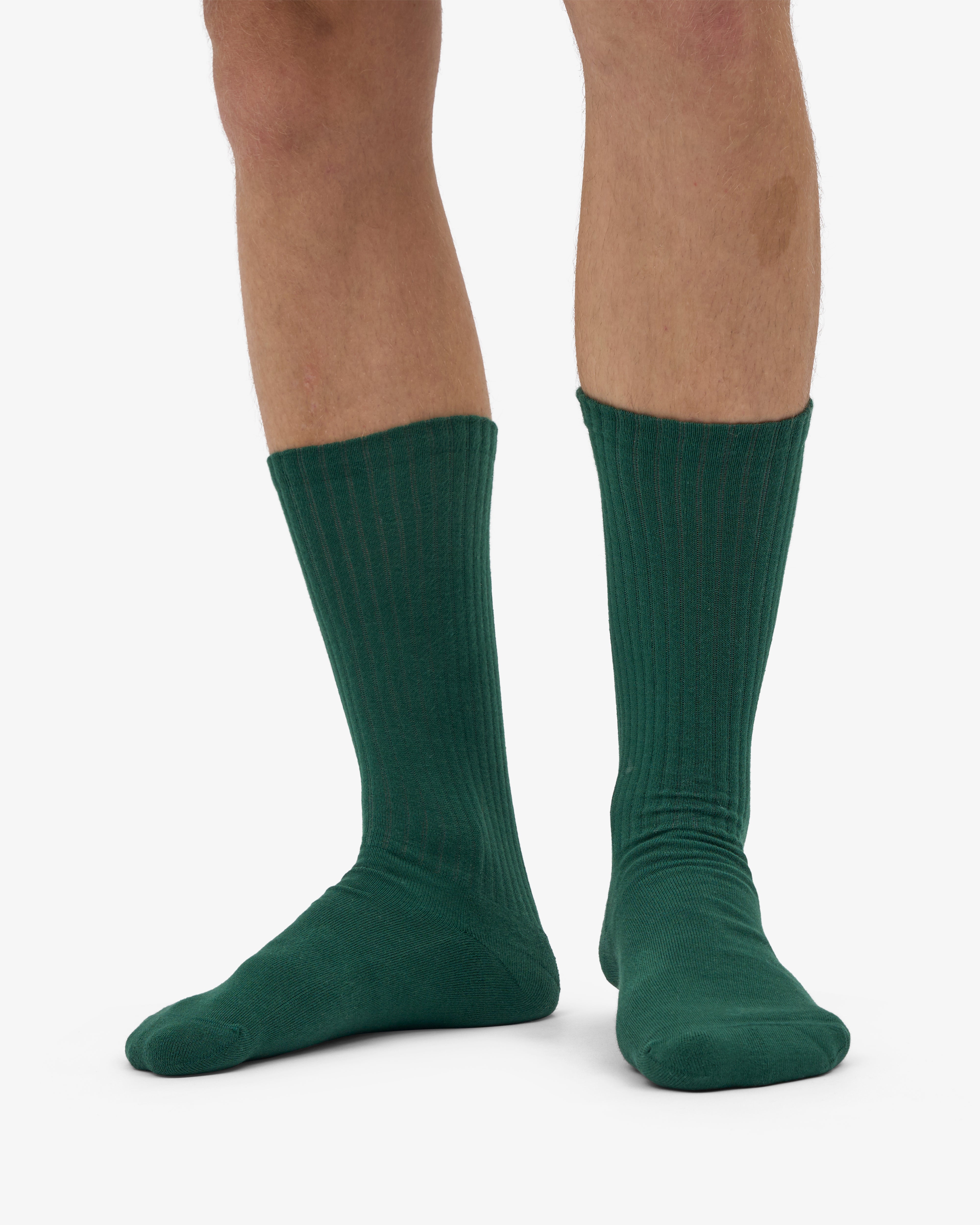 Organic Active Sock - Emerald Green