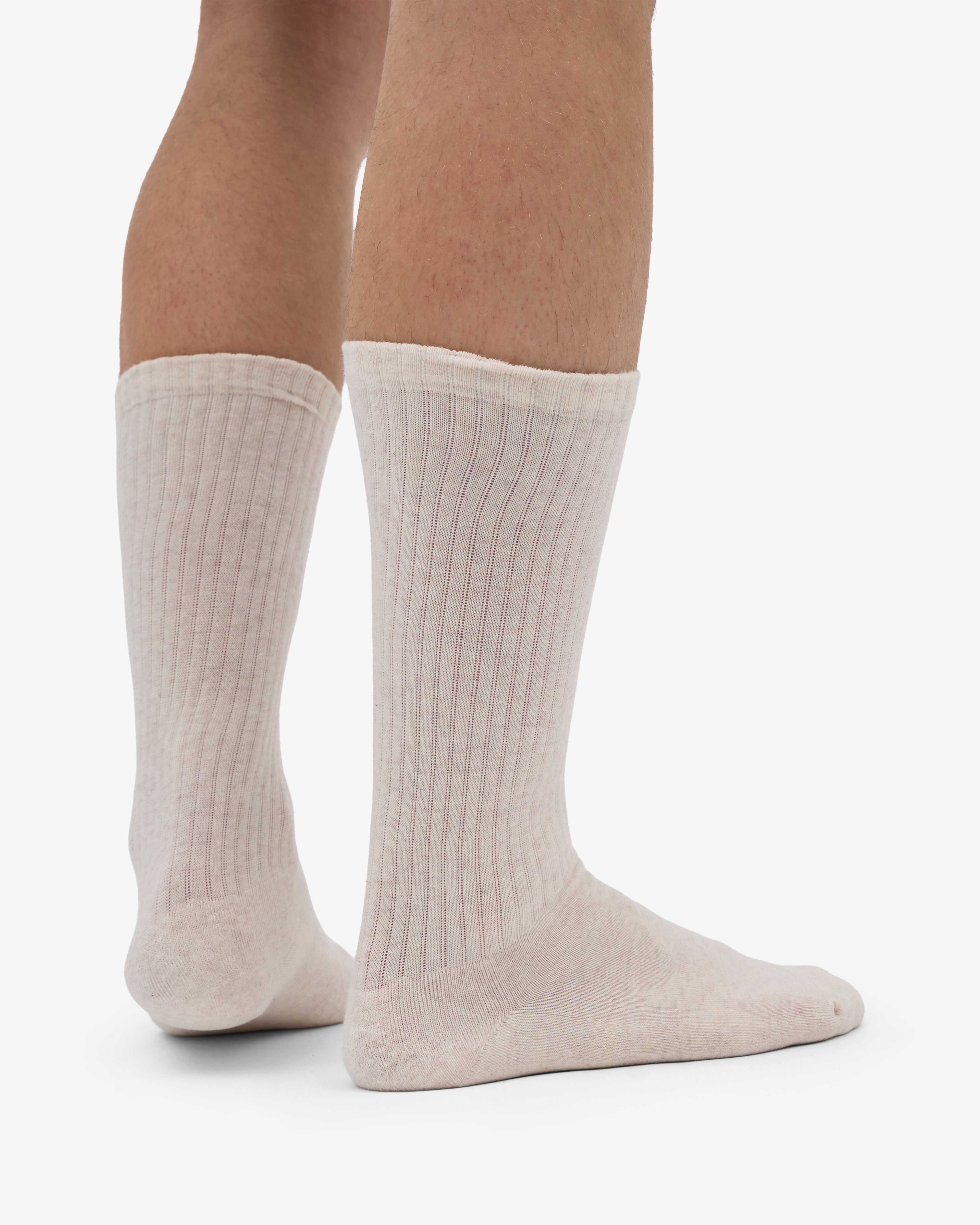 Organic Active Sock - Ivory White