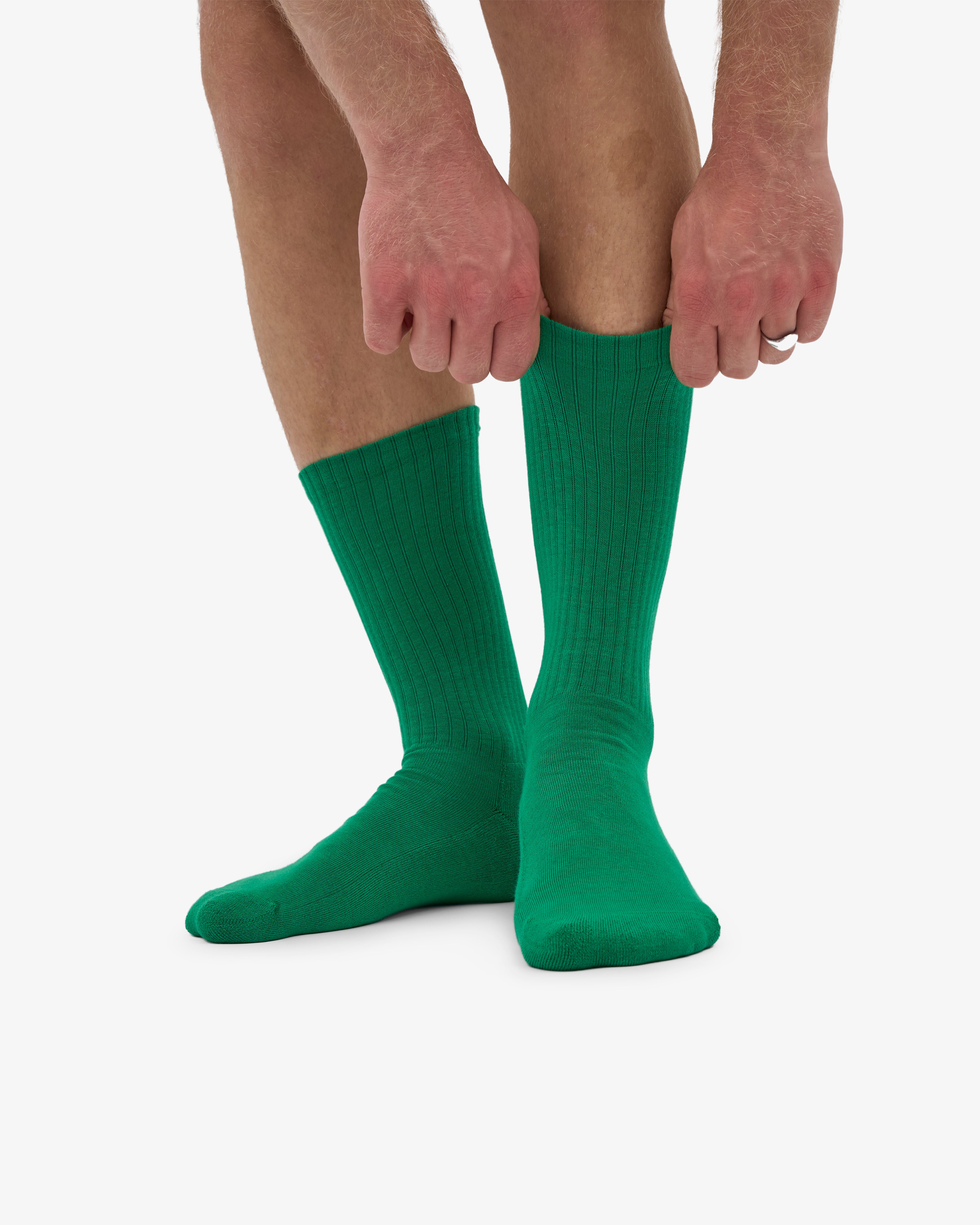 Organic Active Sock - Kelly Green