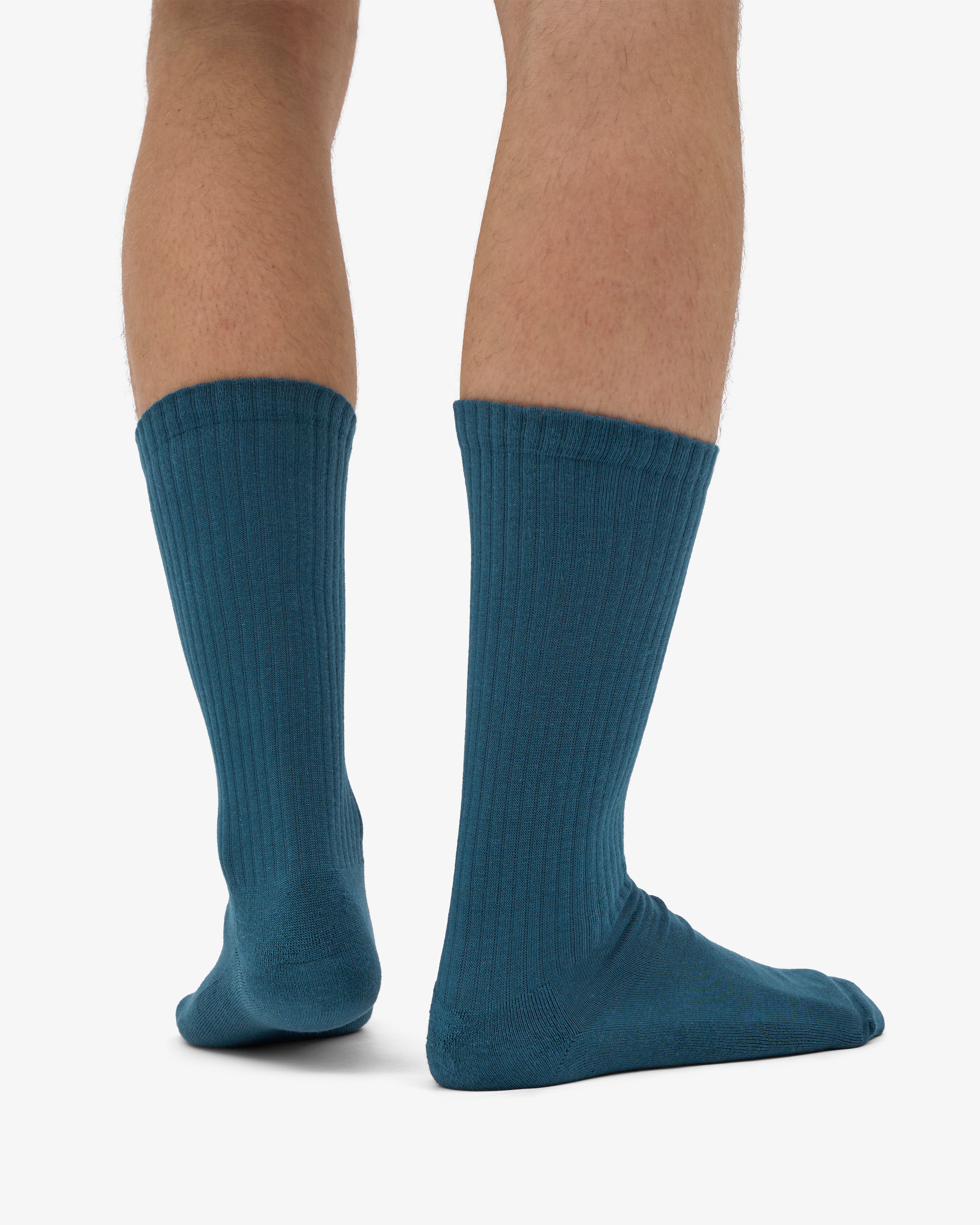 Organic Active Sock - Ocean Green