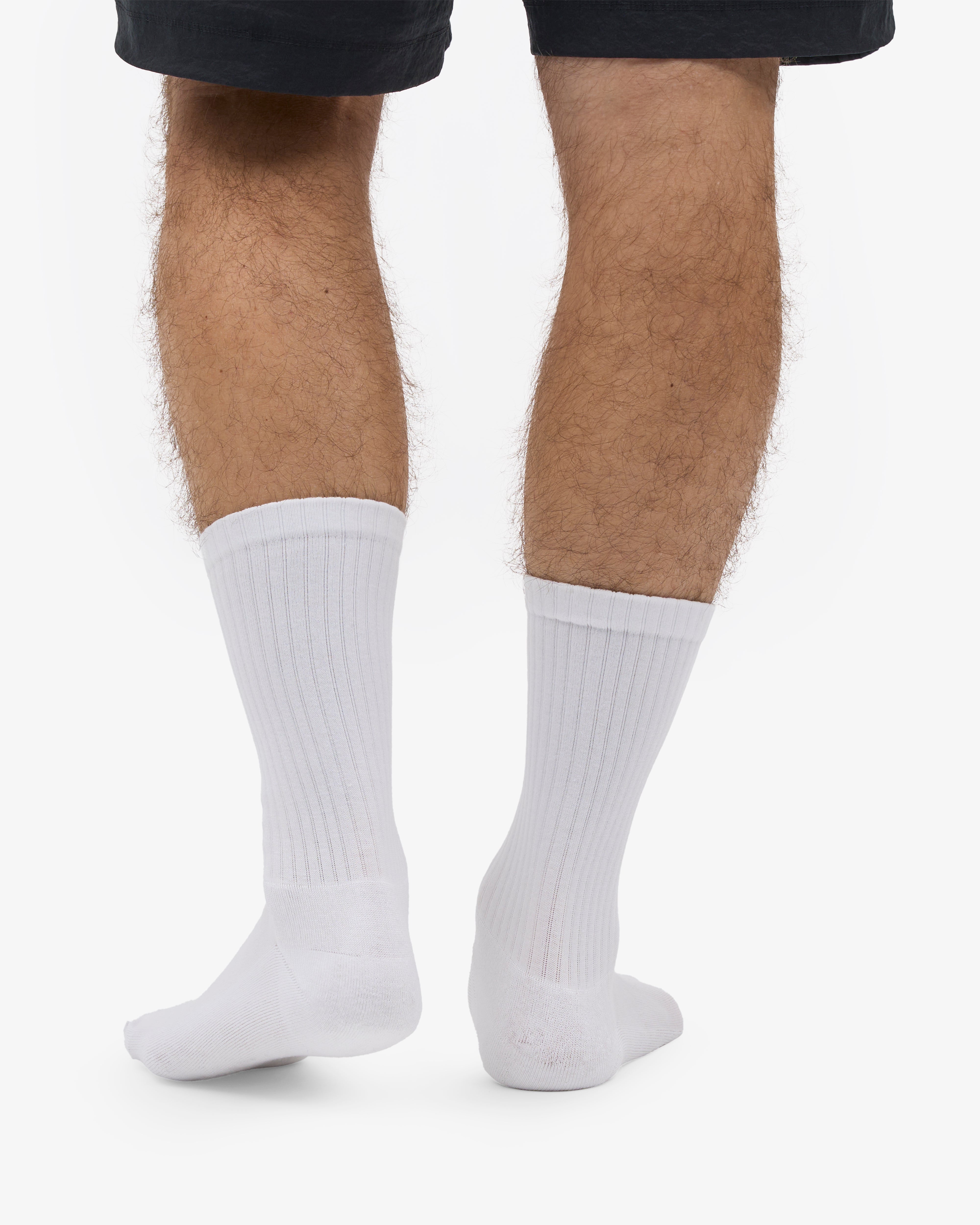 Organic Active Sock - Optical White
