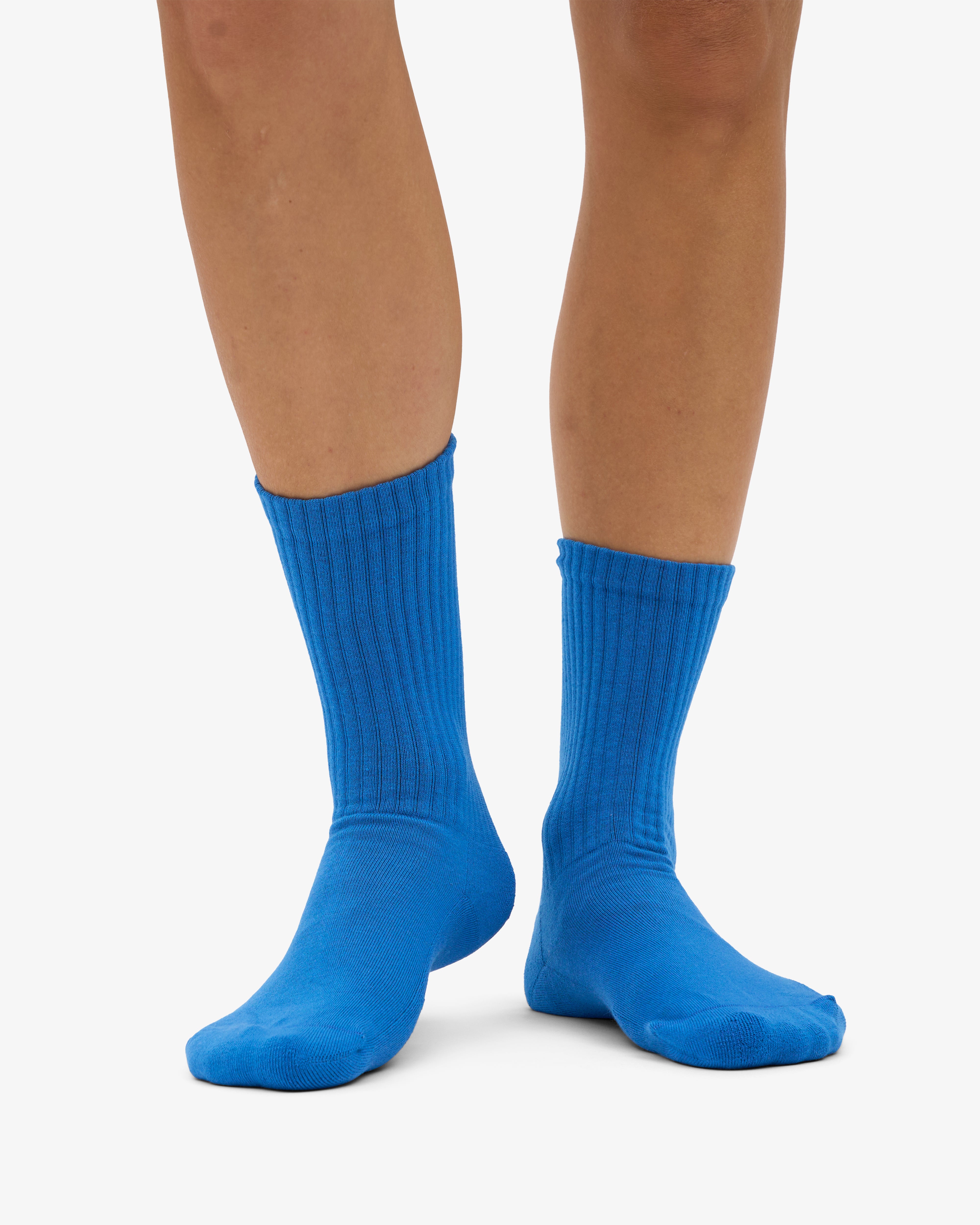 Organic Active Sock - Pacific Blue