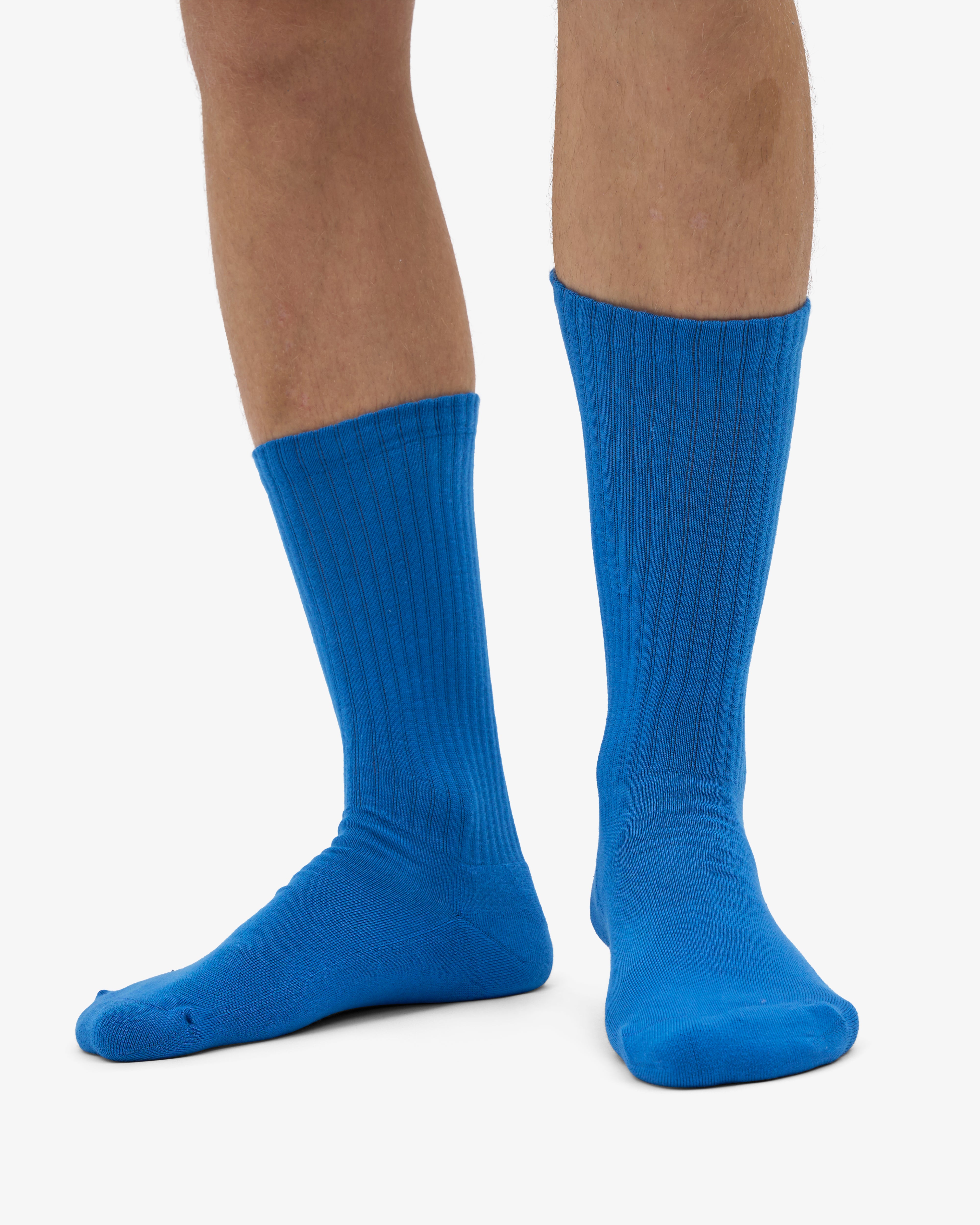 Organic Active Sock - Pacific Blue