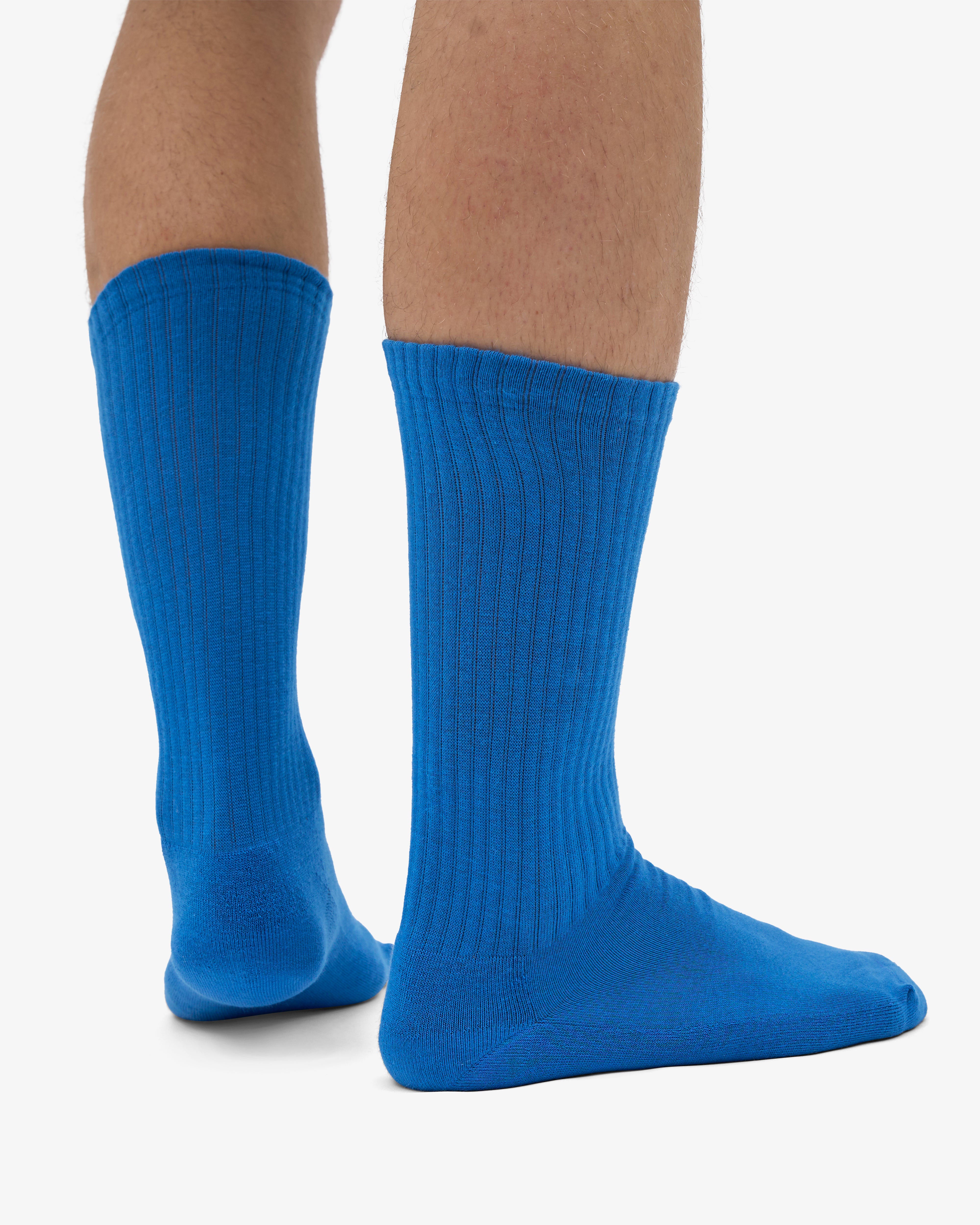 Organic Active Sock - Pacific Blue