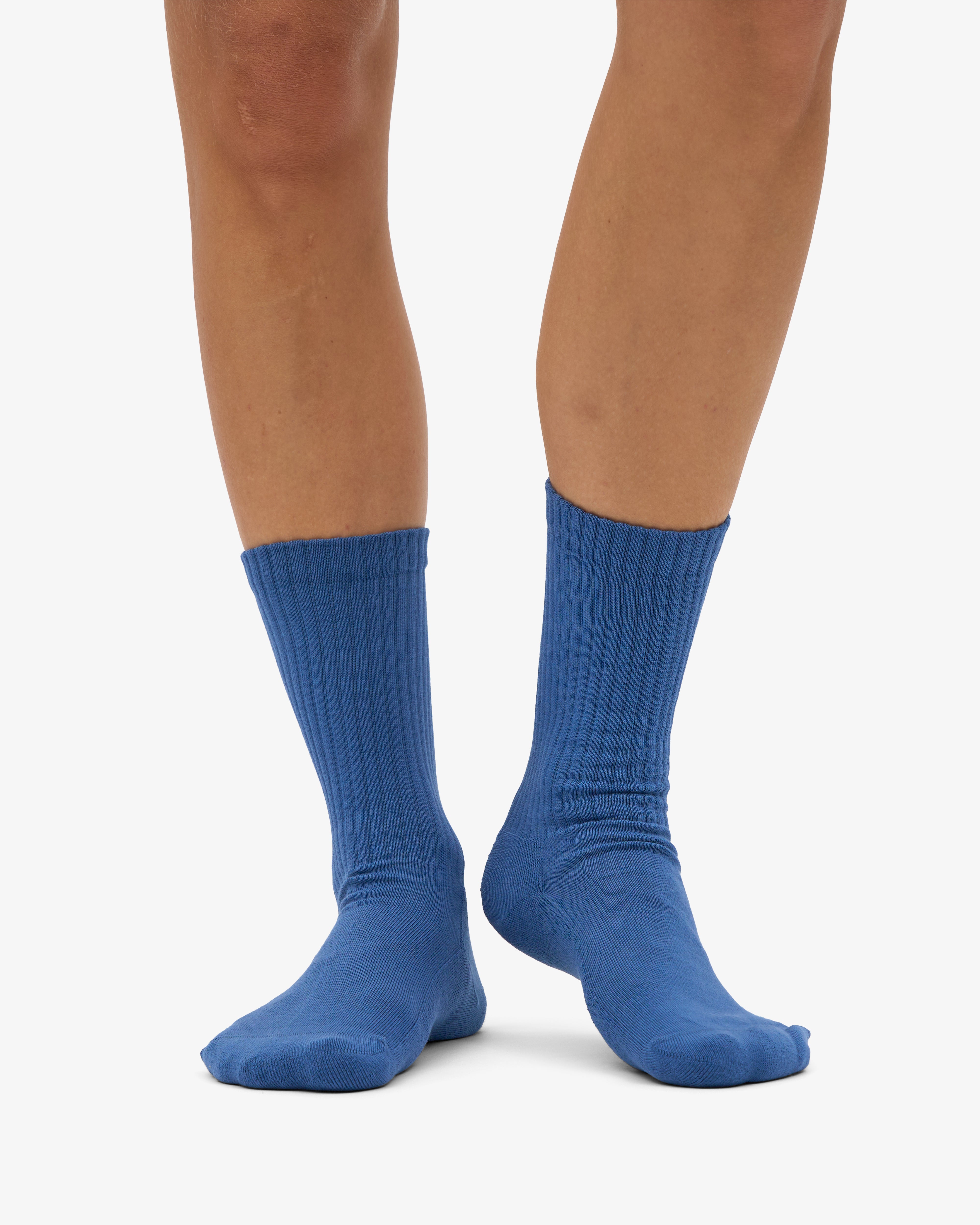 Organic Active Sock - Petrol Blue (3-Pack)