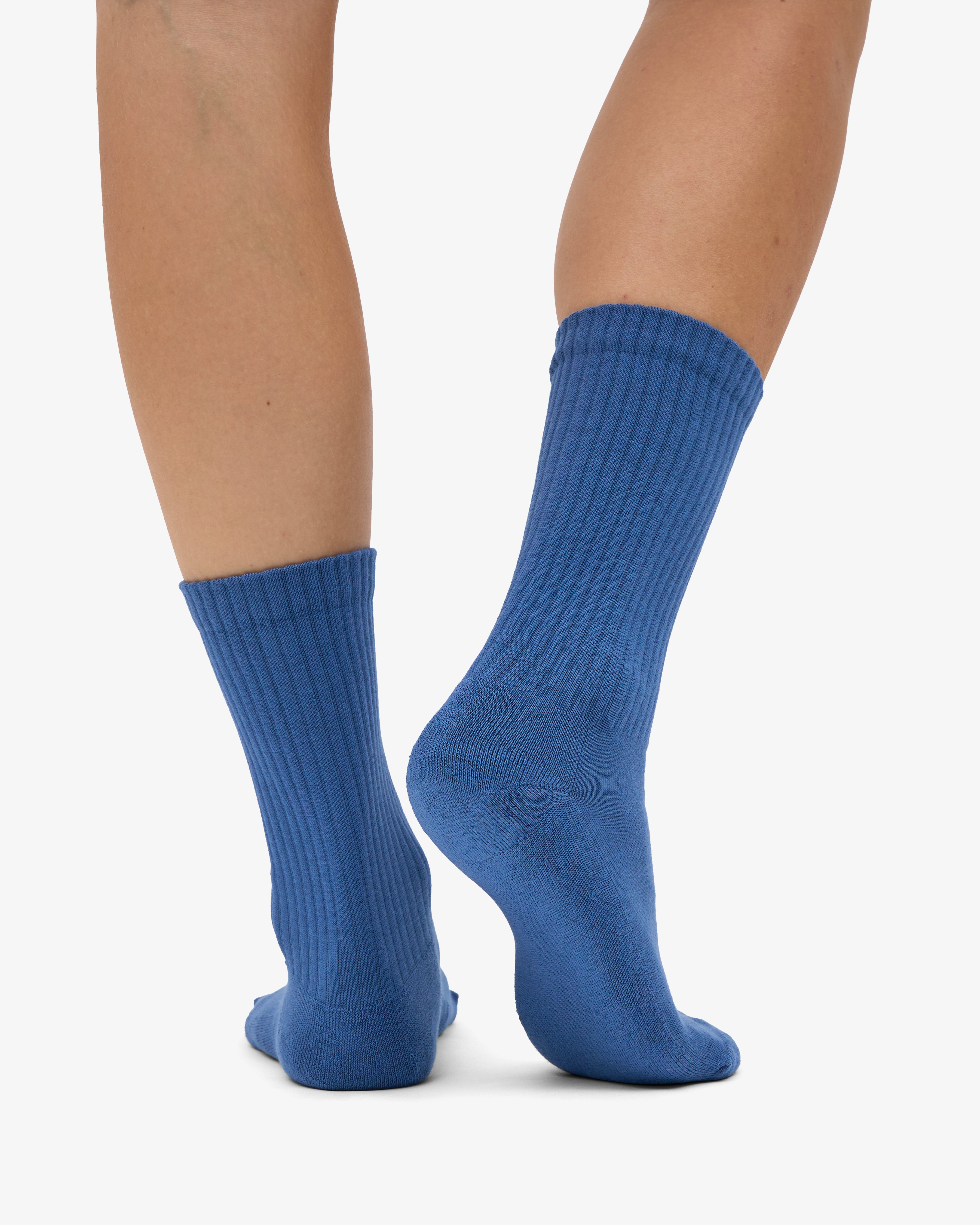 Organic Active Sock - Petrol Blue