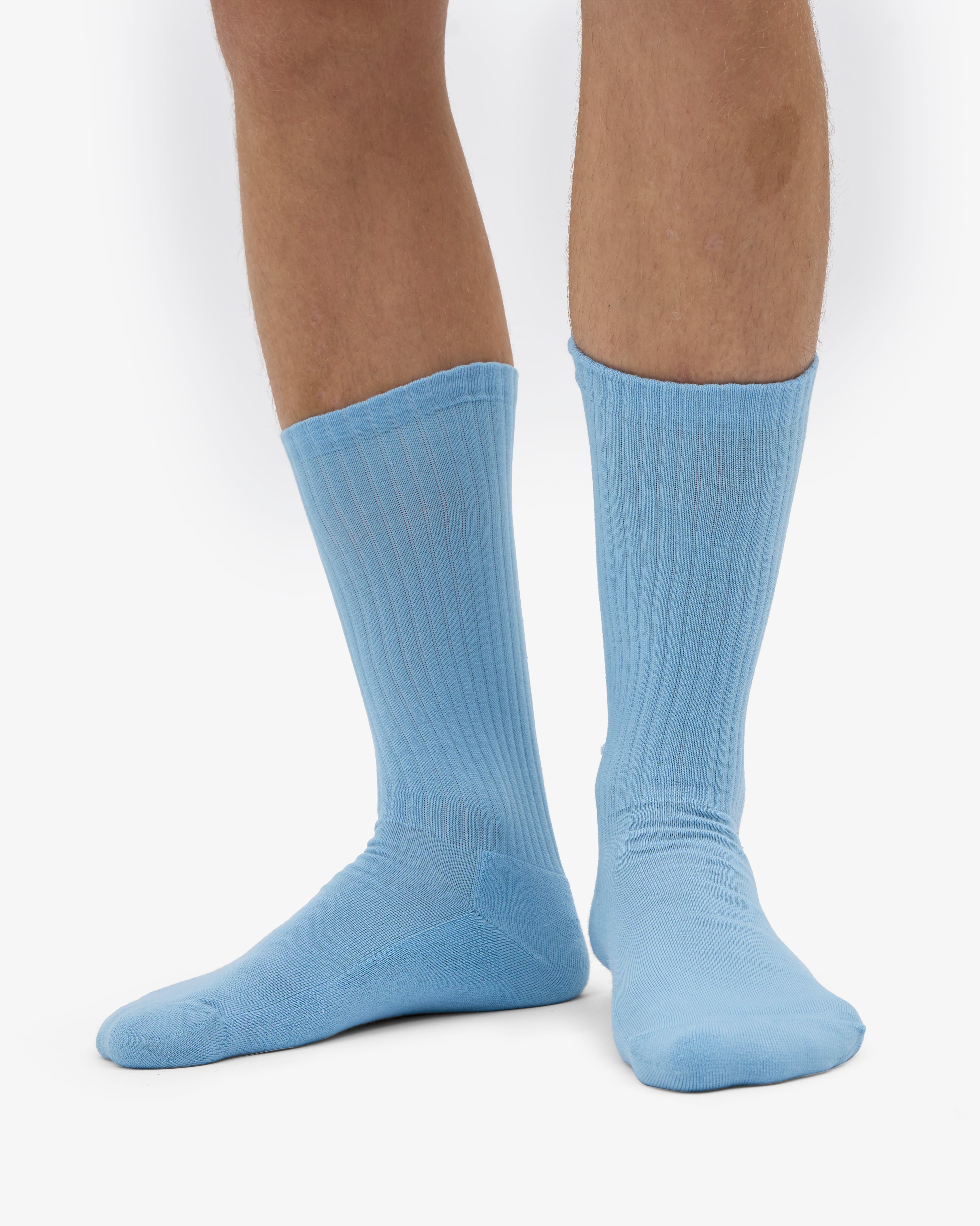 Organic Active Sock - Seaside Blue