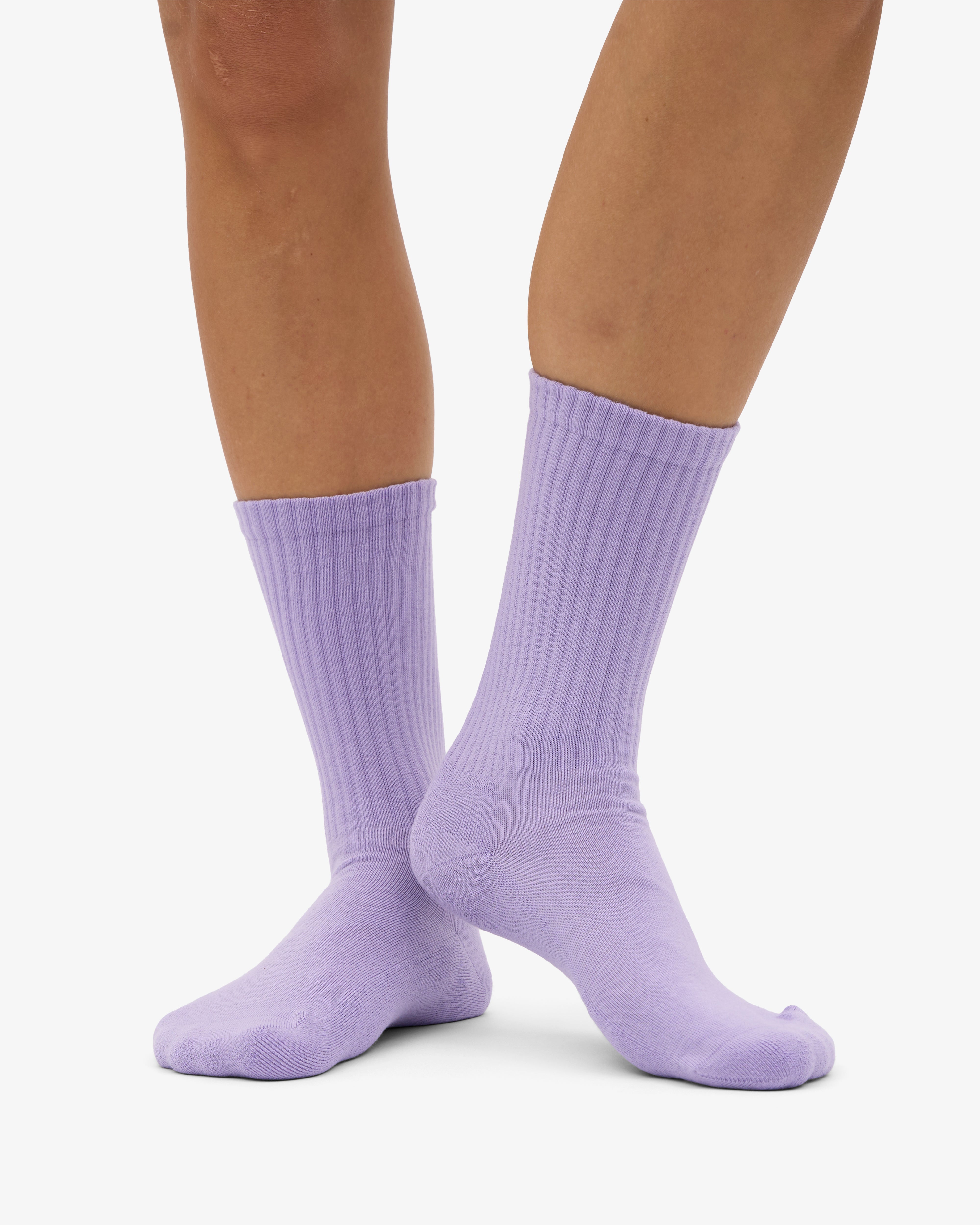 Organic Active Sock - Soft Lavender
