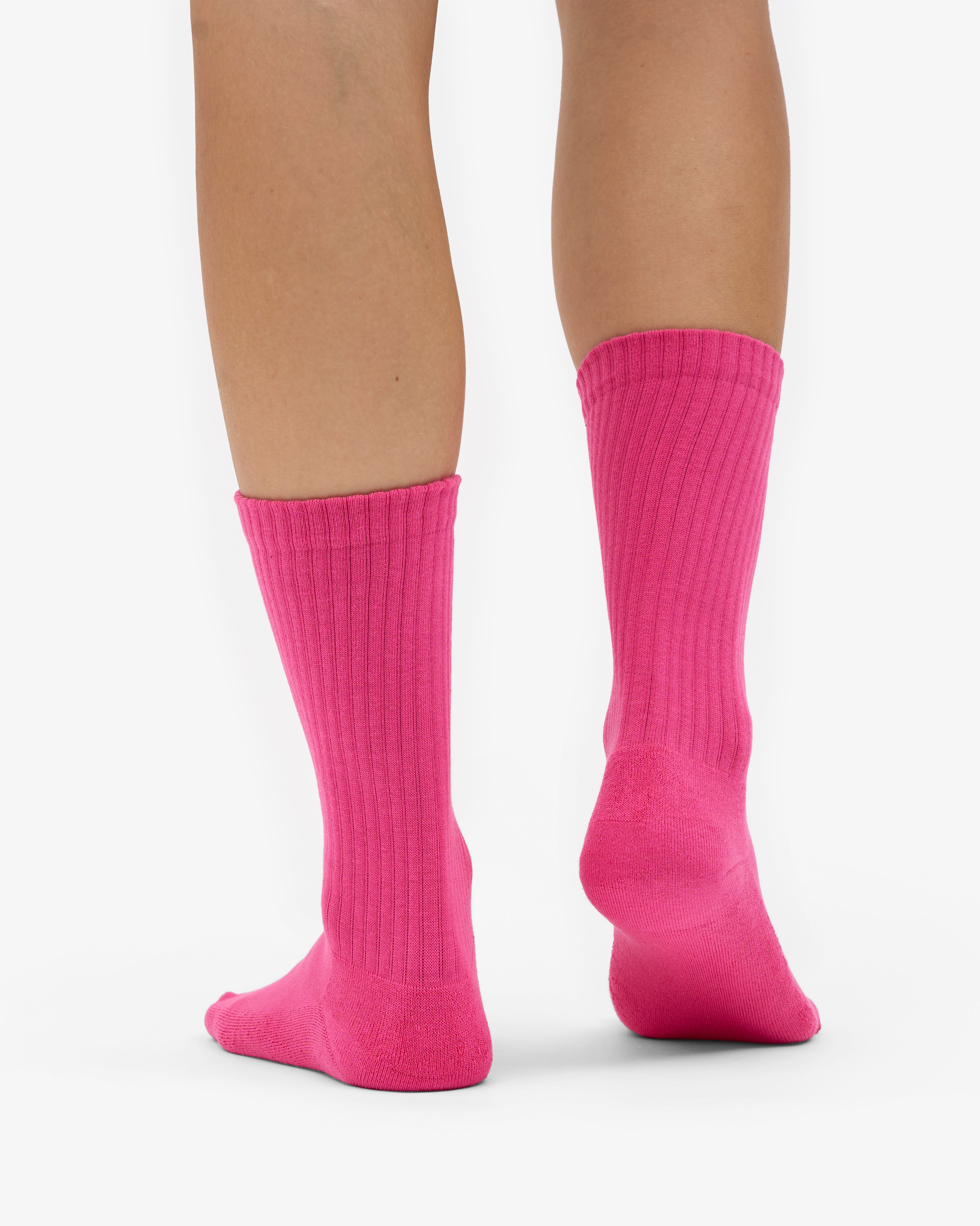 Organic Active Sock - Bubblegum Pink (3-Pack)