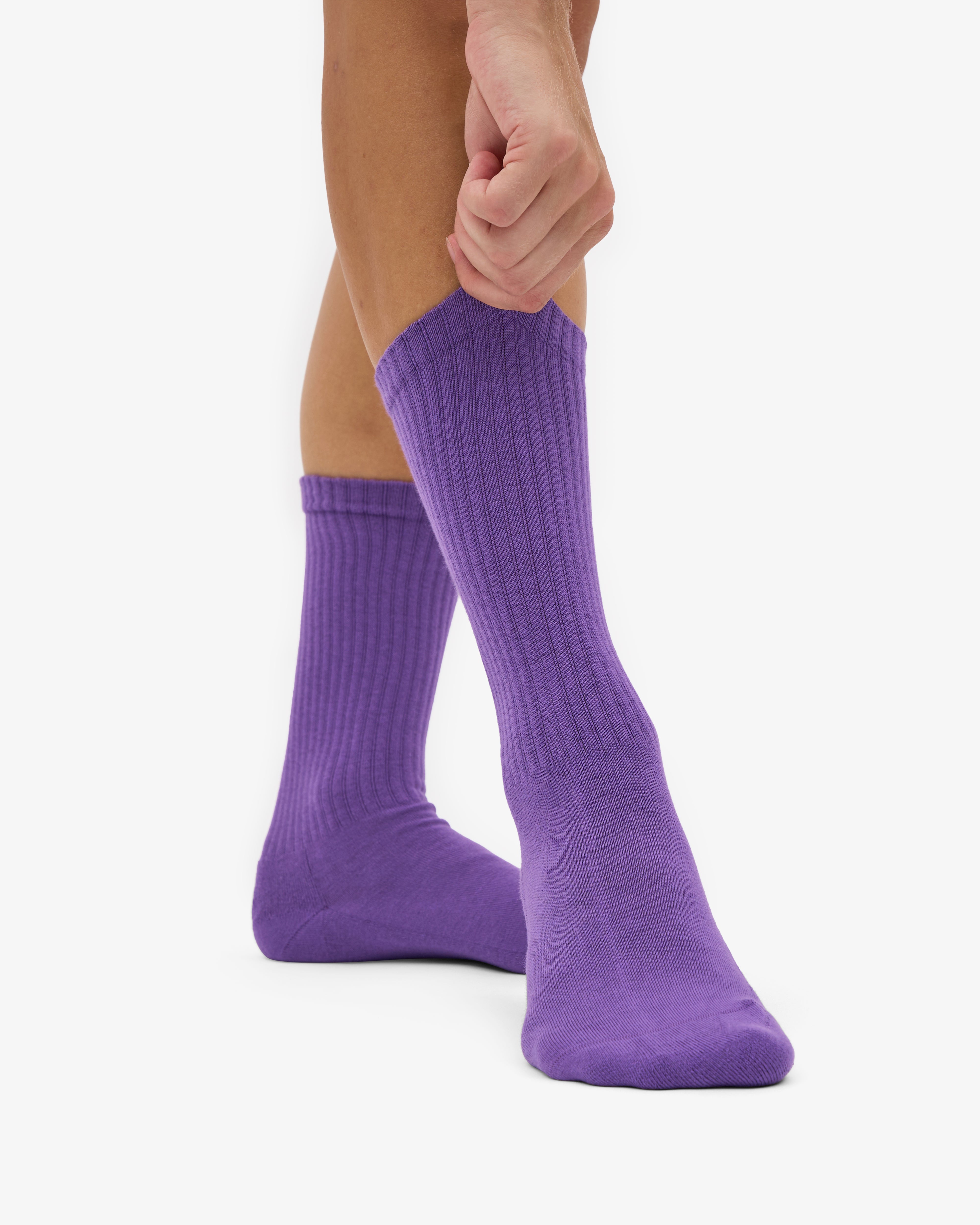 Organic Active Sock - Ultra Violet