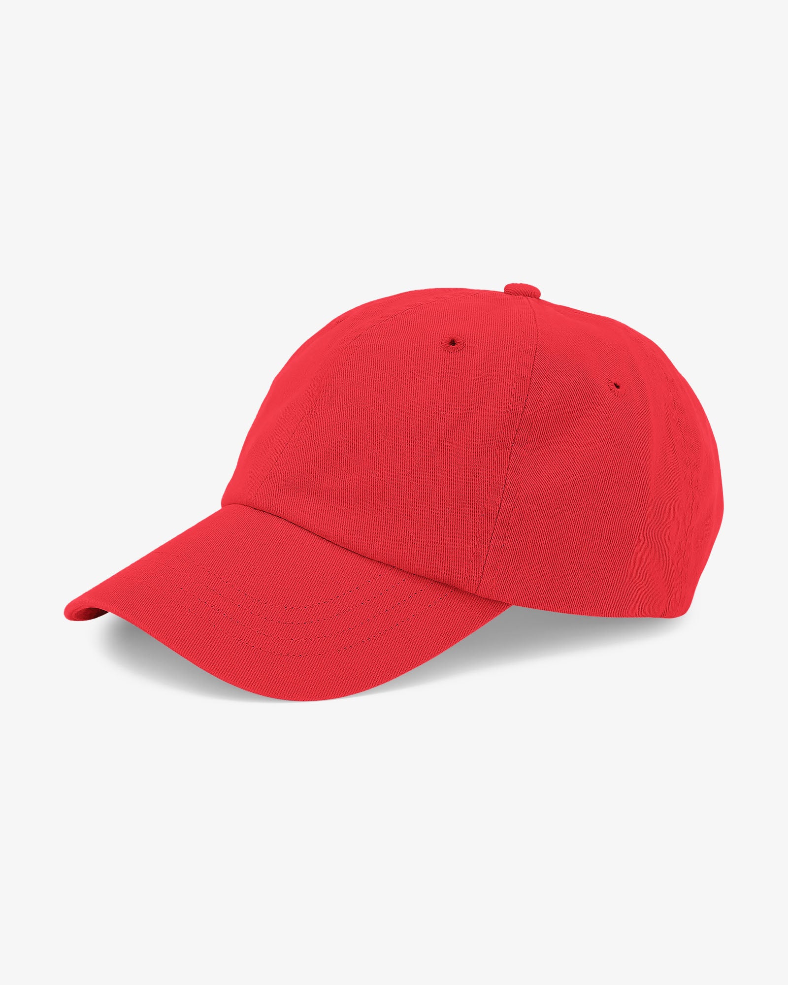 Organic Cotton Cap - Red Tangerine