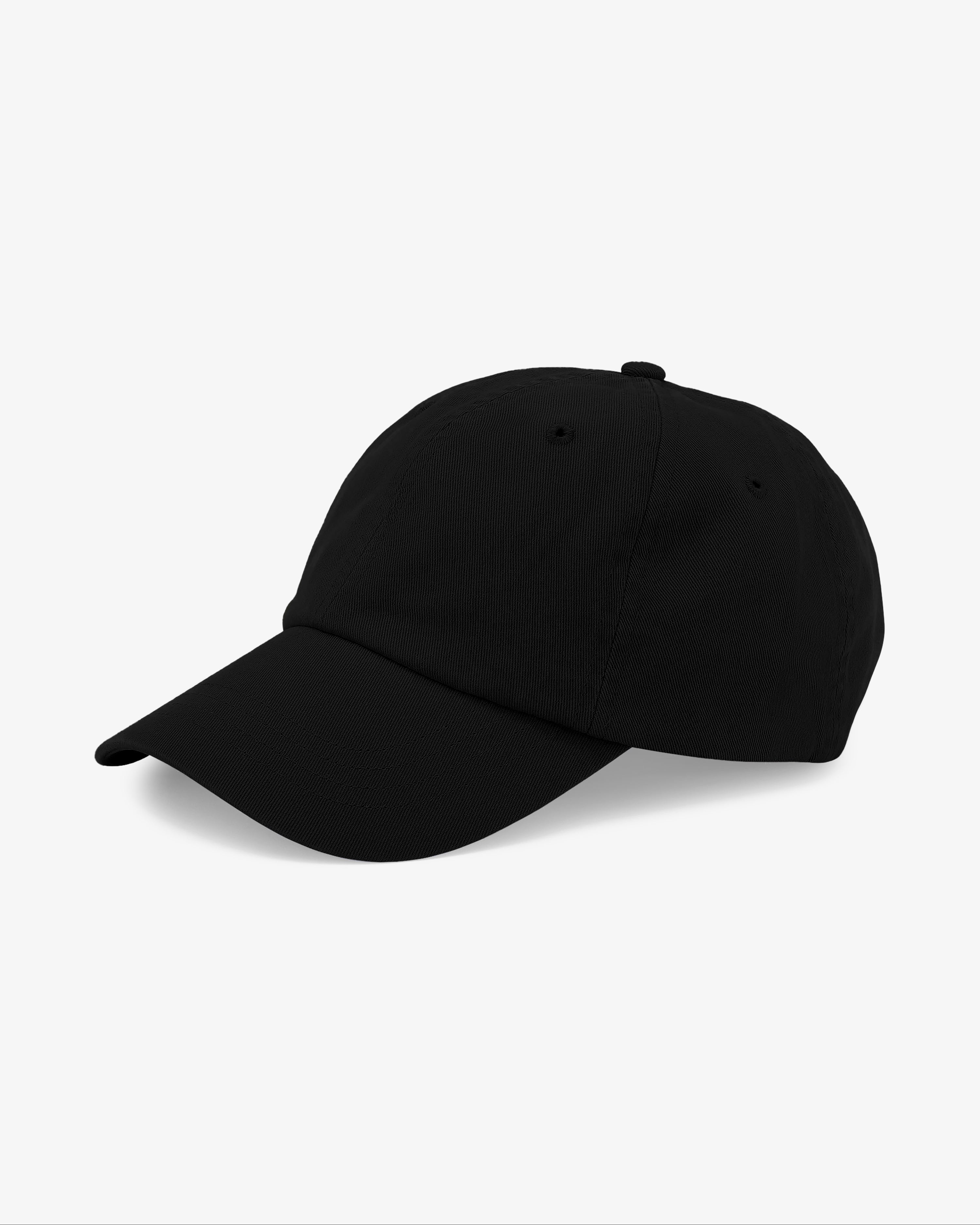 Organic Cotton Cap - Deep Black