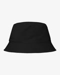 Organic Cotton Bucket Hat - Deep Black