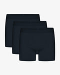 Organic Boxer Briefs 3 Pack - Navy Blue