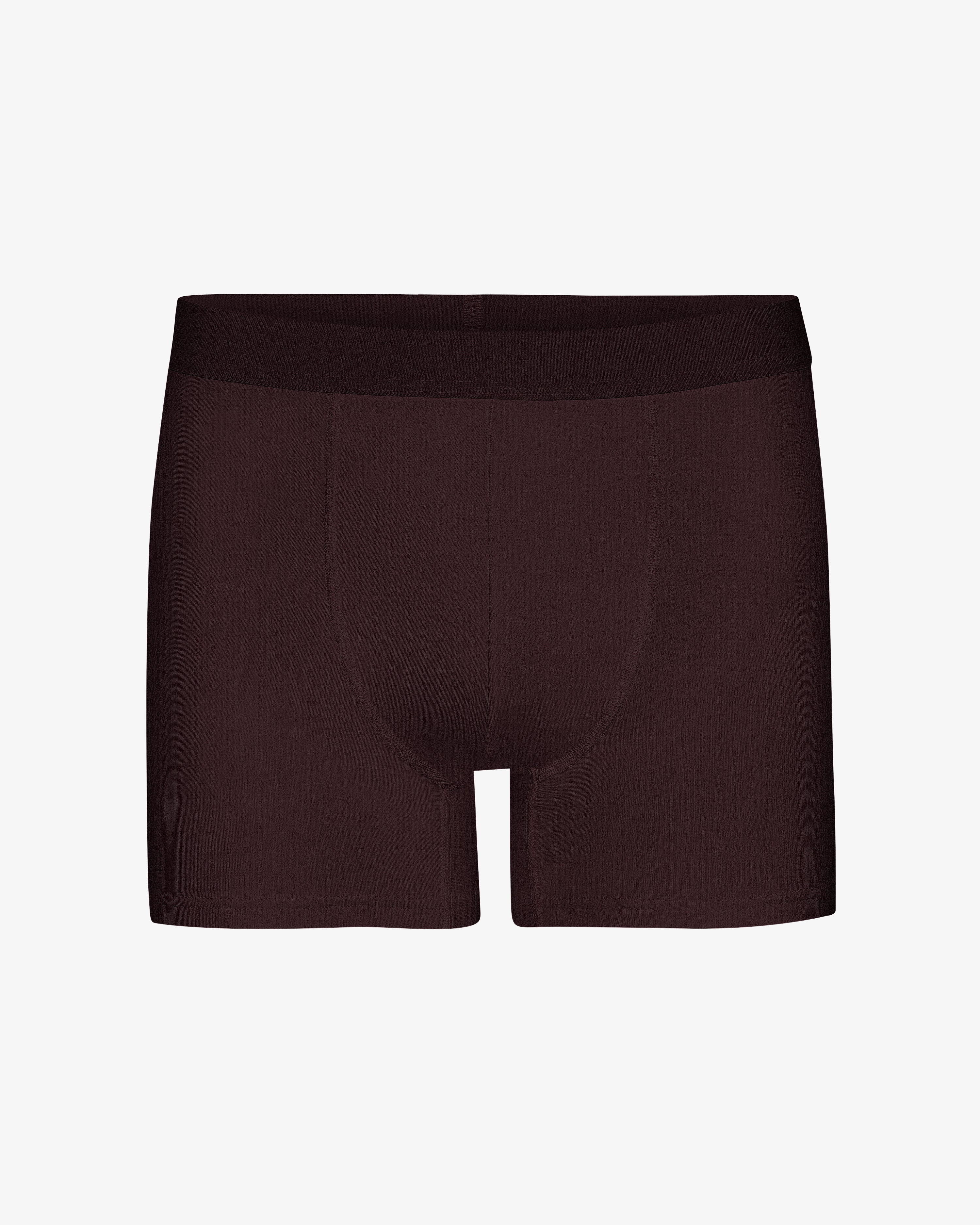 Classic Organic Boxer Briefs - Oxblood Red