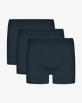 Organic Boxer Briefs 3 Pack - Petrol Blue