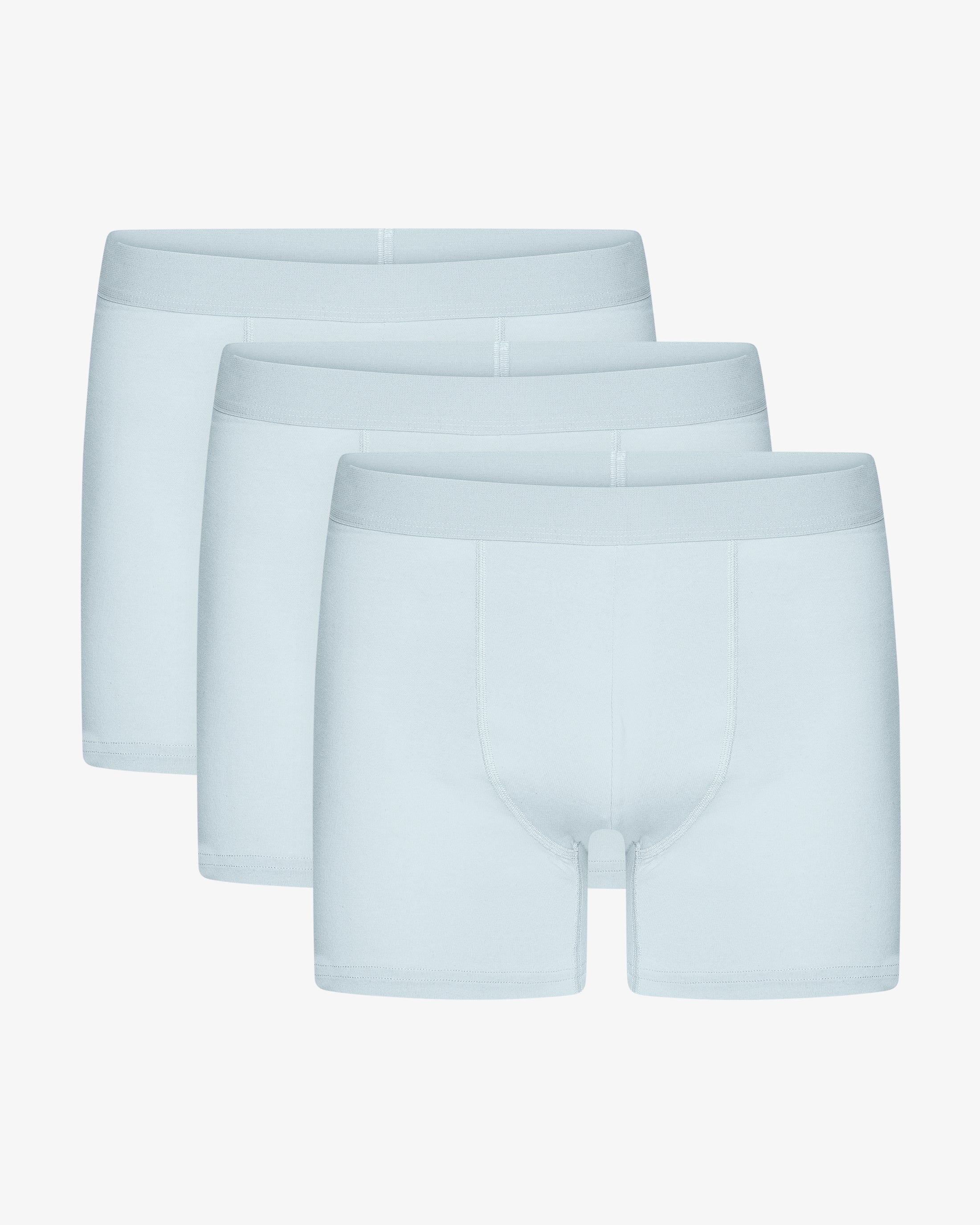 Organic Boxer Briefs 3 Pack - Polar Blue