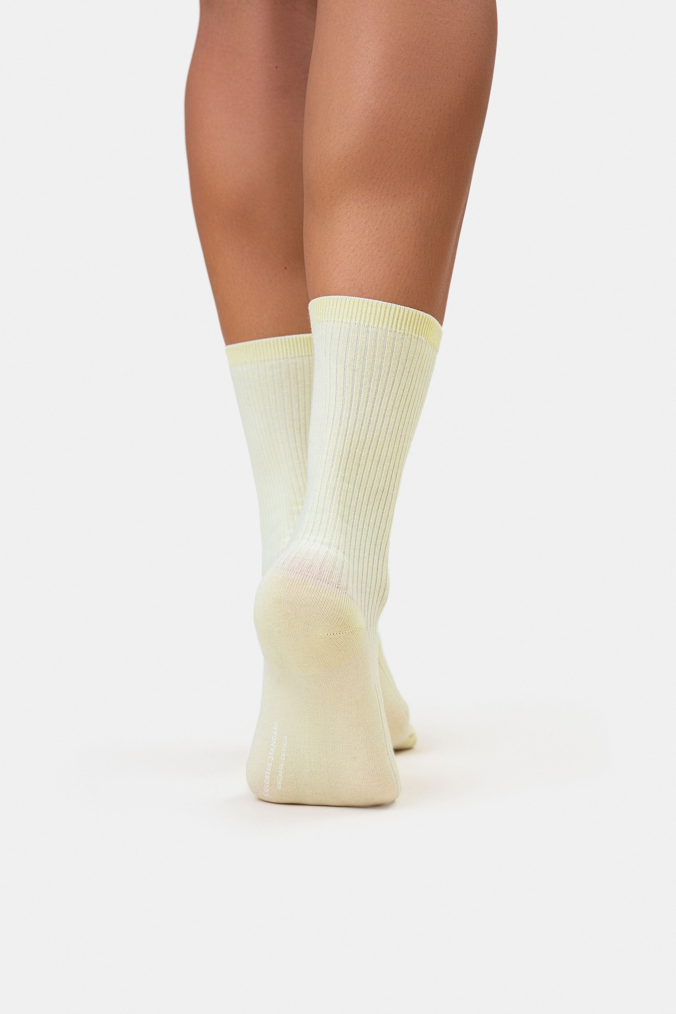 Women Classic Organic Sock - Soft Yellow