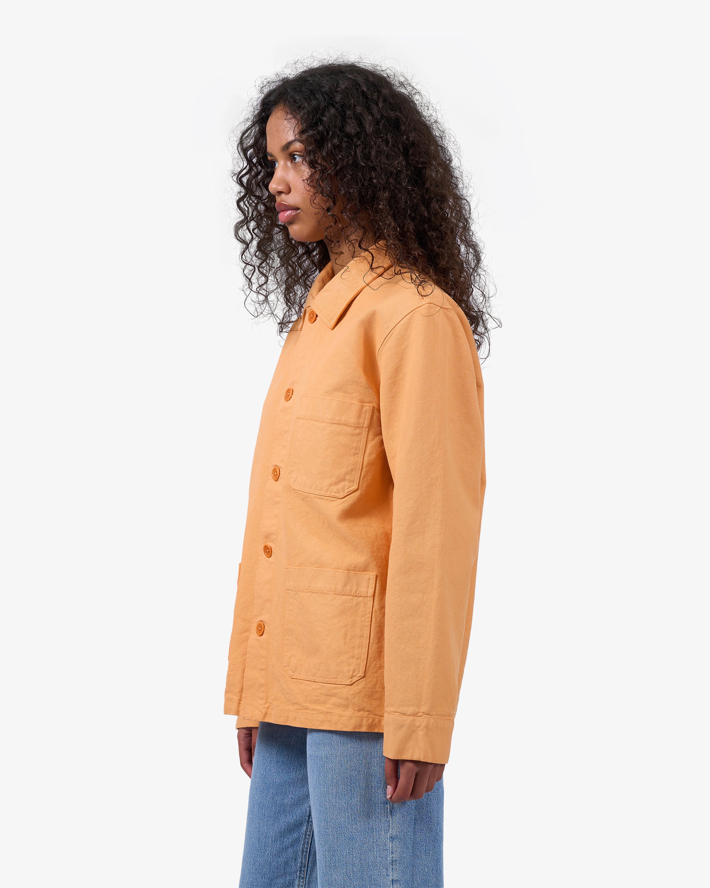 Organic Workwear Jacket - Sandstone Orange