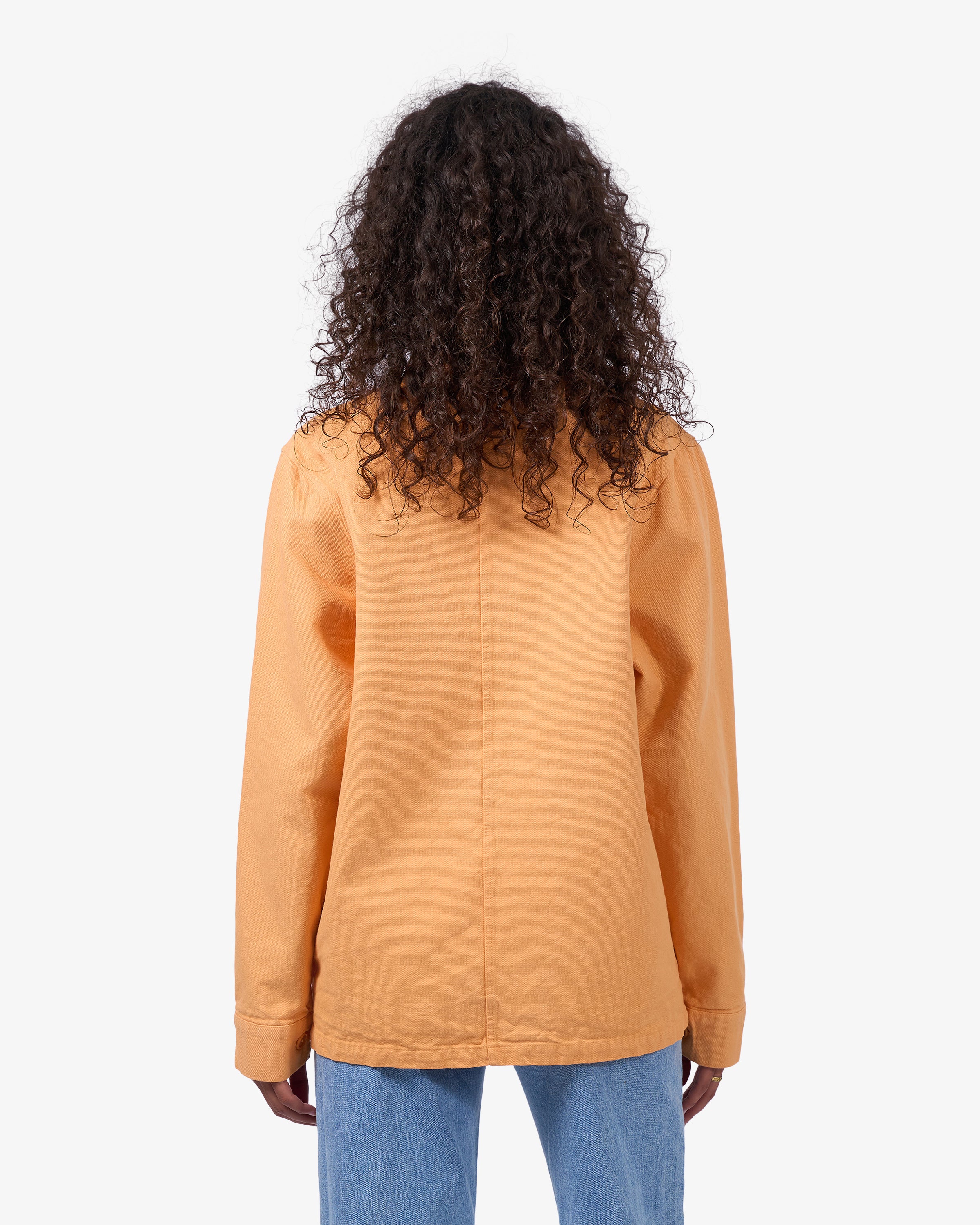 Organic Workwear Jacket - Sandstone Orange