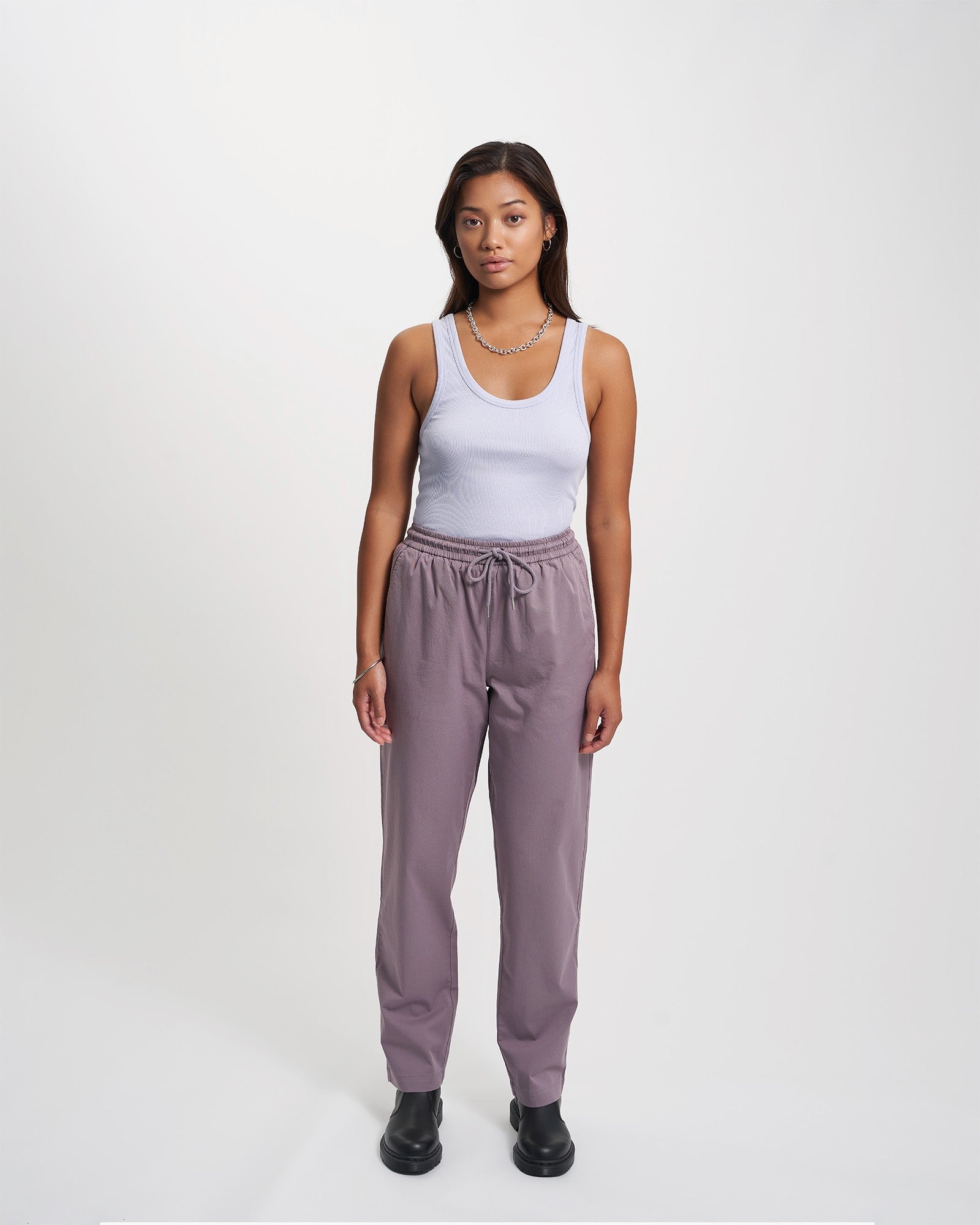 Organic Twill Pants - Purple Haze