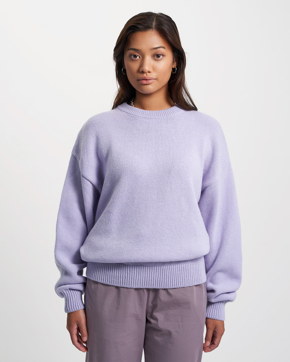 SHERLOCK DENSE FLORAL TAILORED MERINO SHIRT - LAVENDER