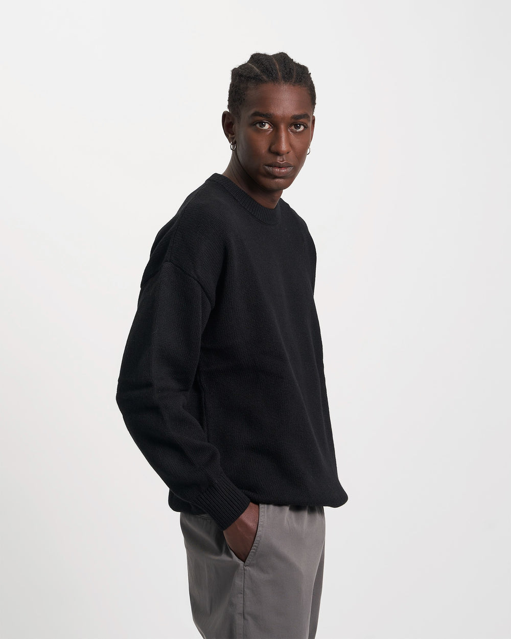 OVERSIZED KNITTED CREW