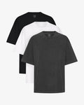 Oversized Organic Tee - Mixed 01 (3-Pack)
