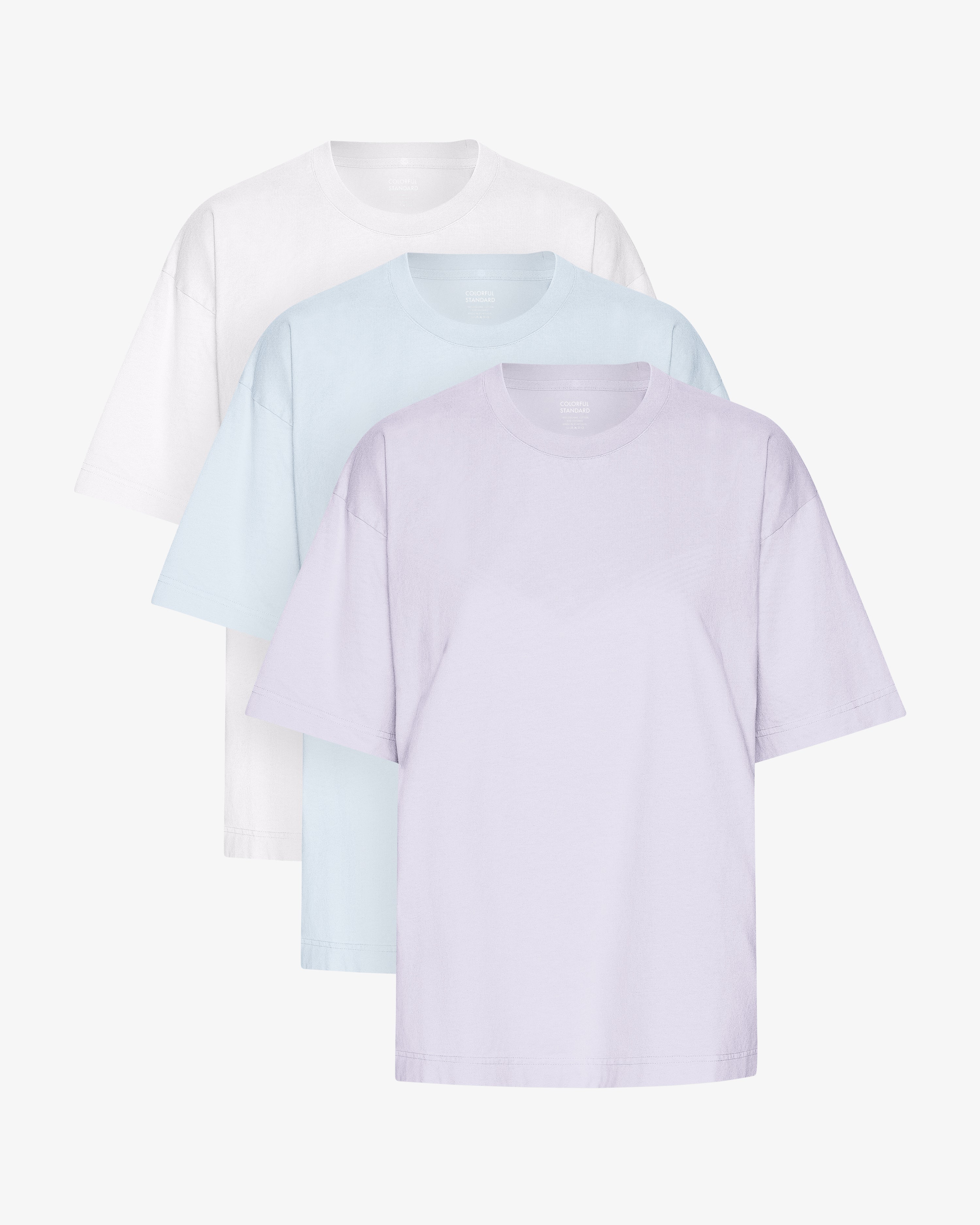 Oversized Organic Tee - Mixed 02 (3-Pack)