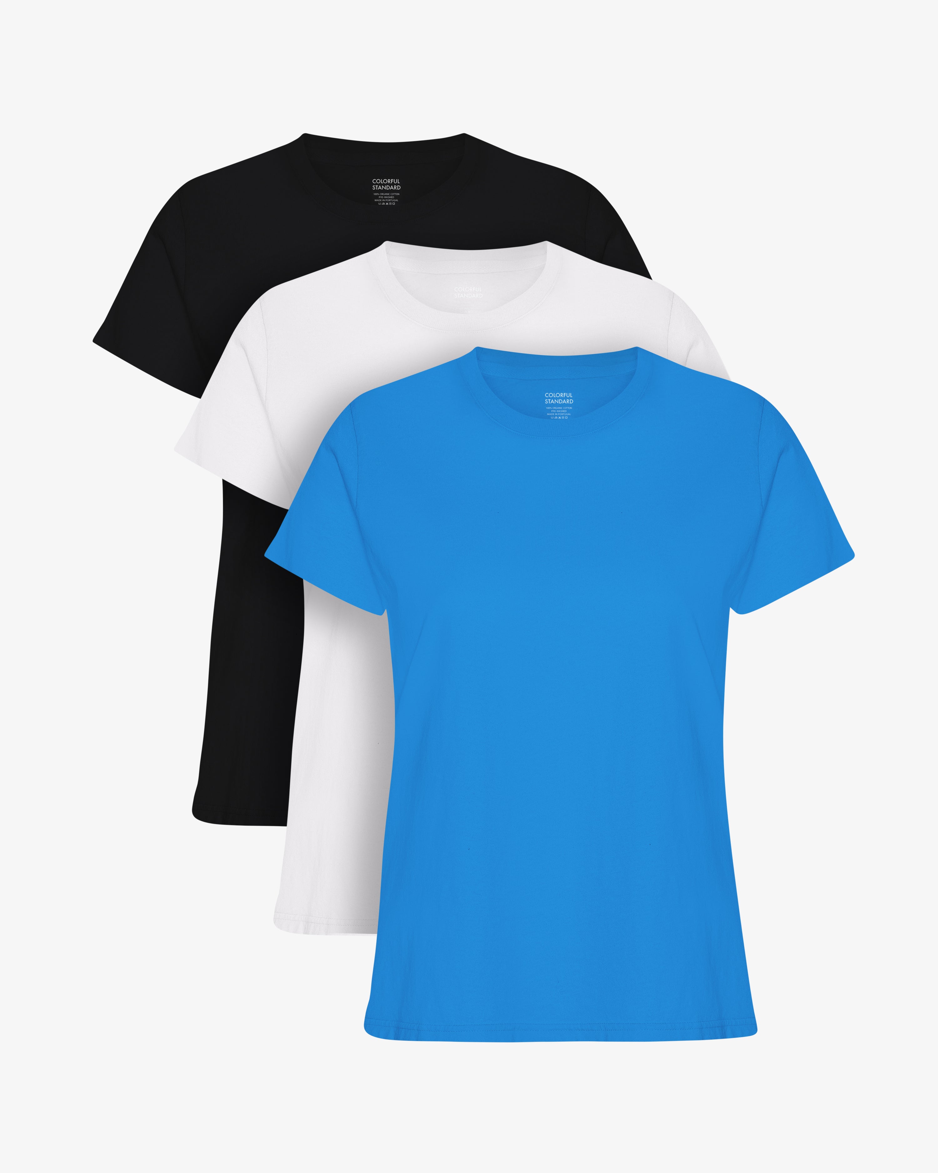 Women Light Organic Tee - Mixed 03 (3-Pack)