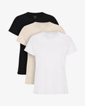 Women Light Organic Tee - Mixed 04 (3-Pack)